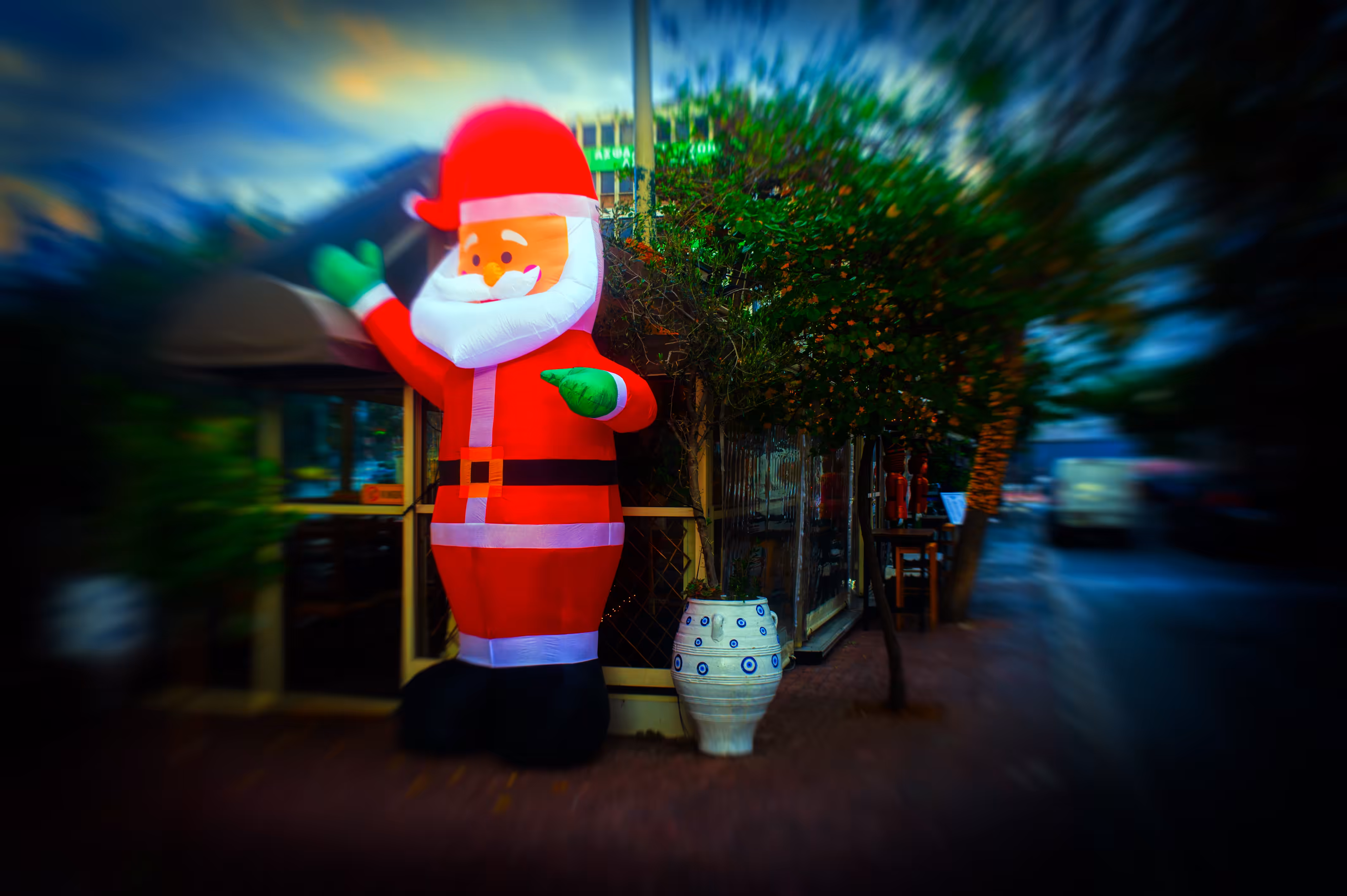 Inflatable Santa