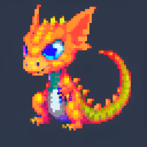 Pixelfire Dragon