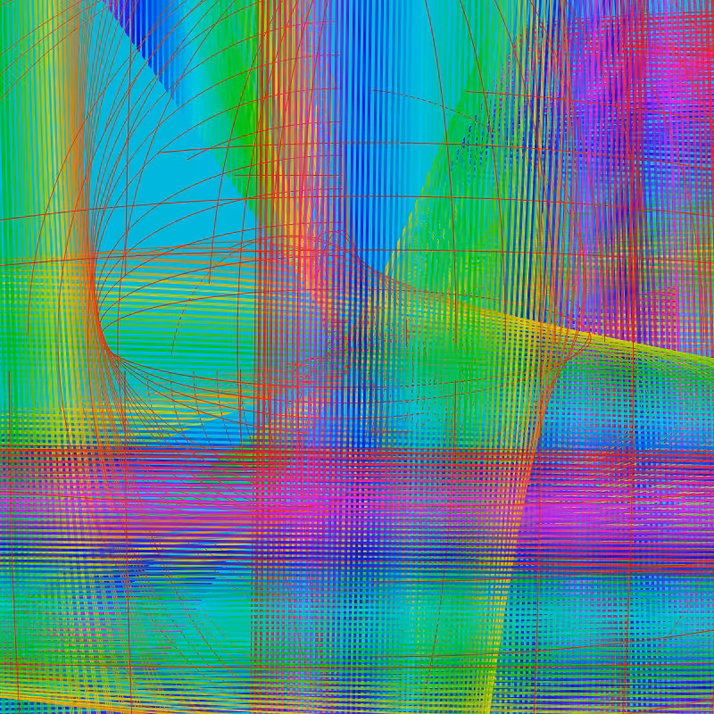 Fibonacci Rainbow Spiral v2 variation 2 #2