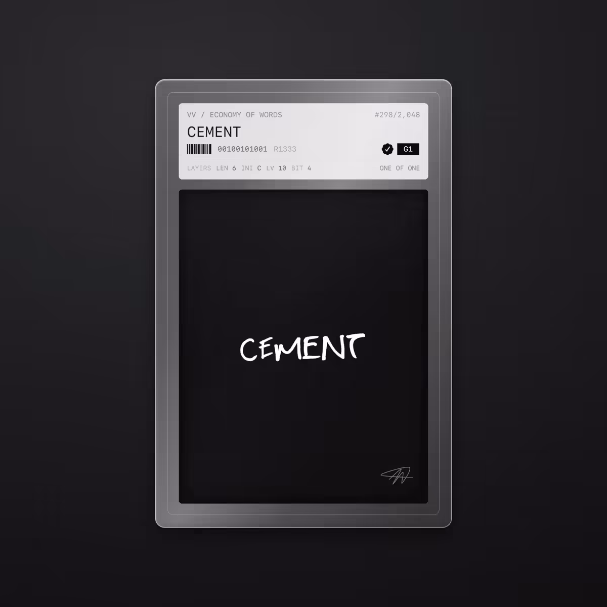 CEMENT · #298