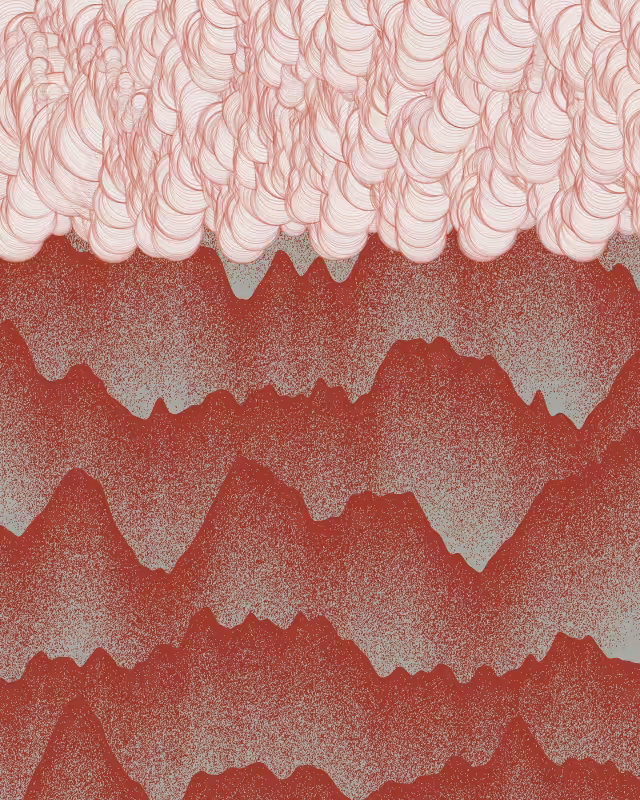 Clouds over the Mountains #167