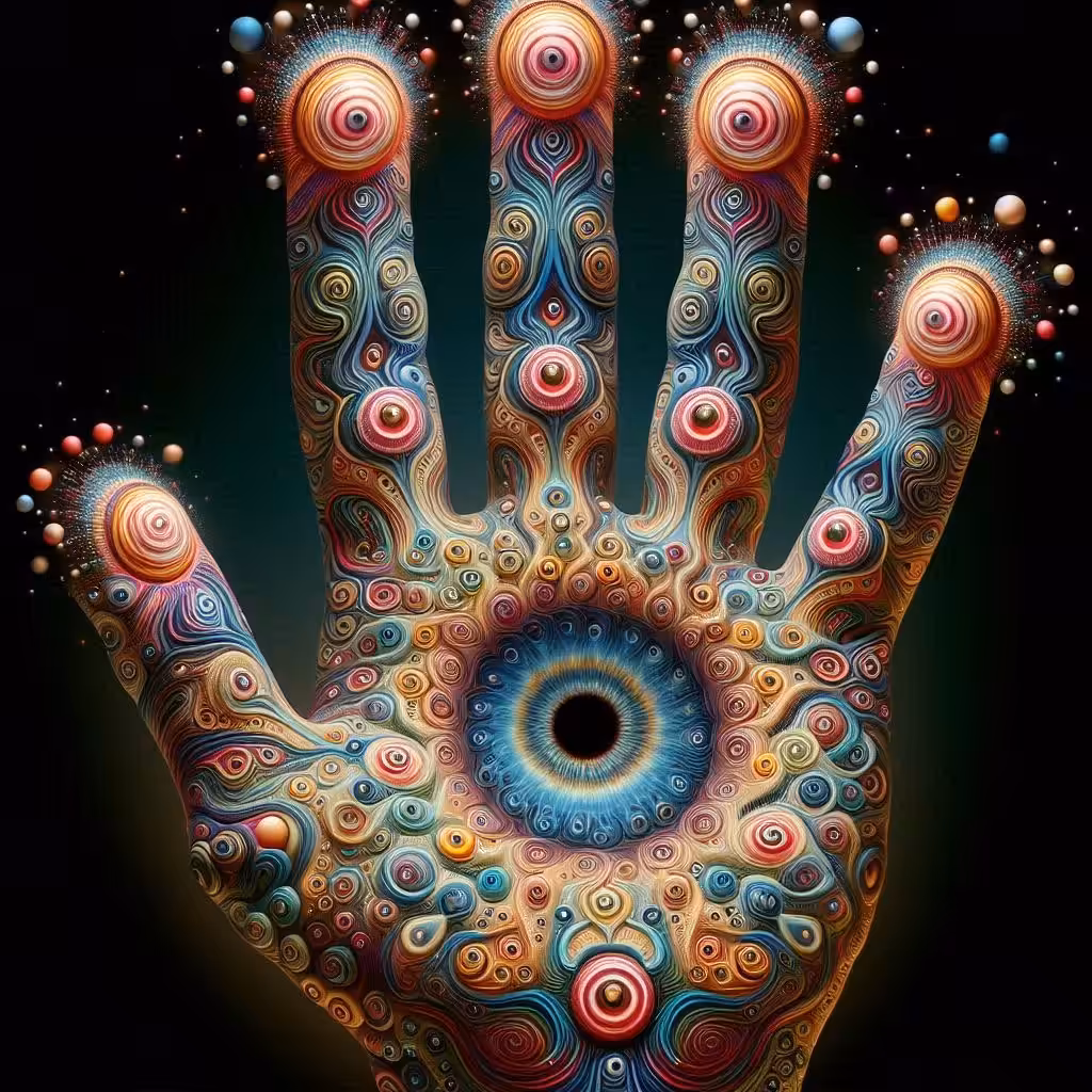 The supernatural hand