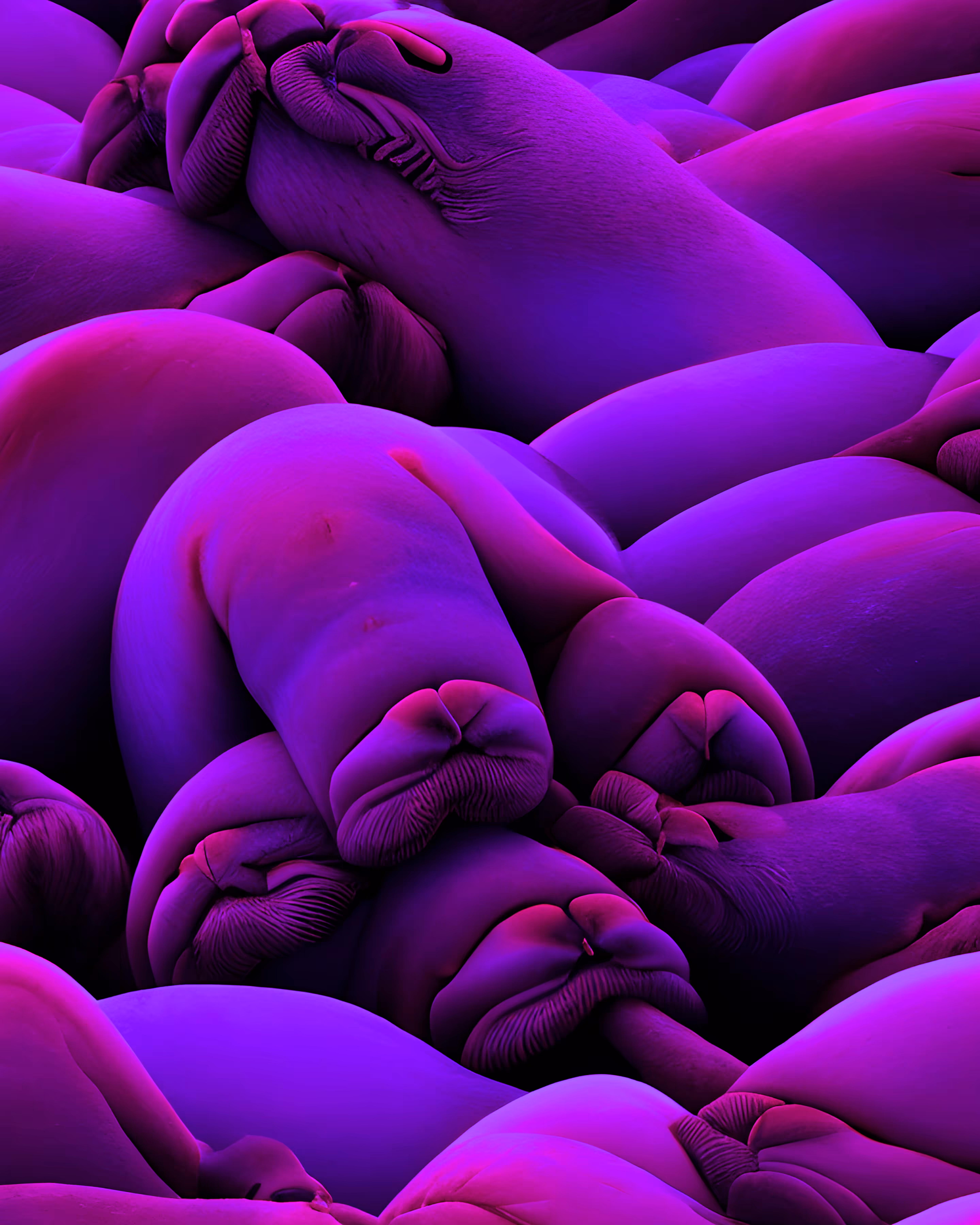 walrus teeth are teeth you have simply to stab your fellow walruses in the back, while you all climb on each other like creatures in the pits of an icy inferno 
