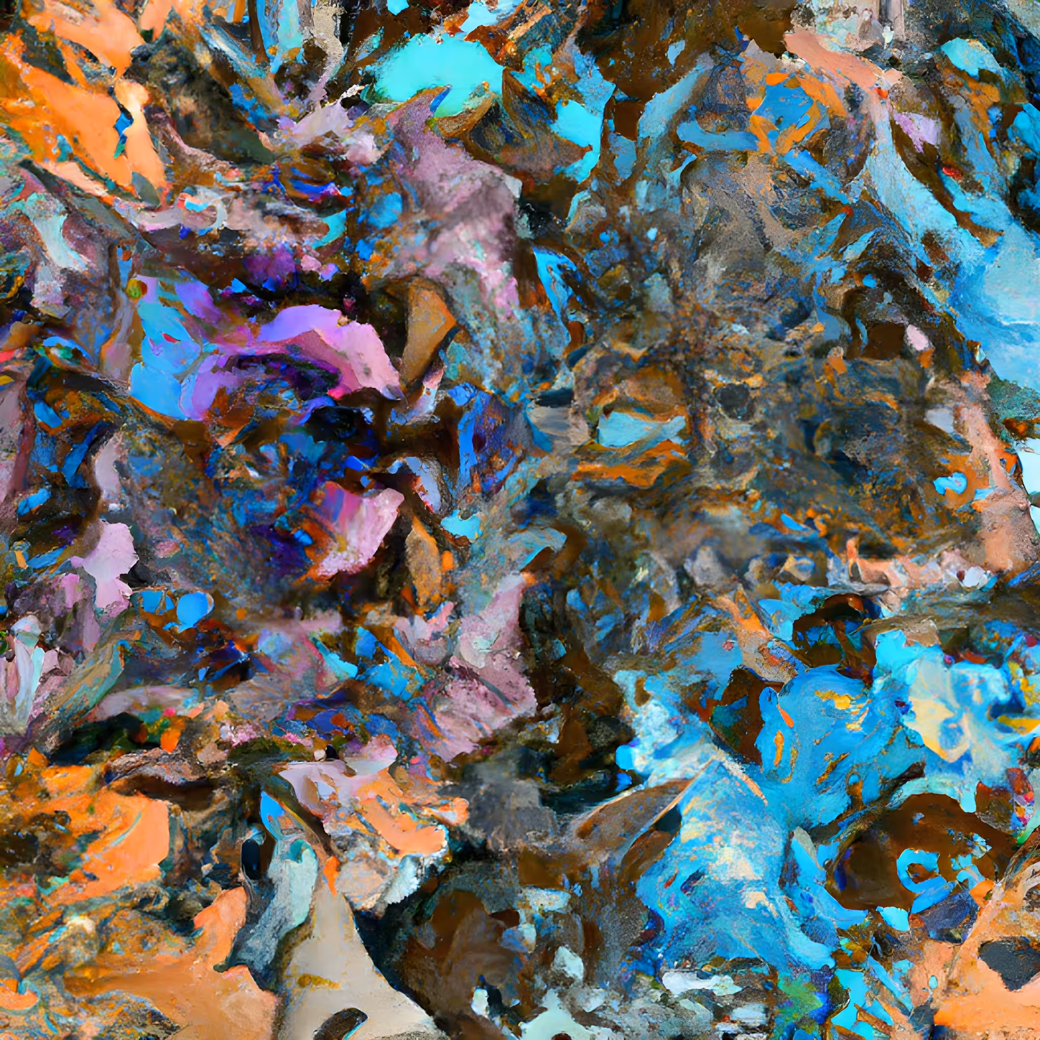 Abstract Oil Paint