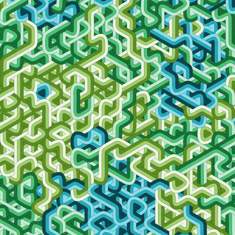 Bézier Truchet #77