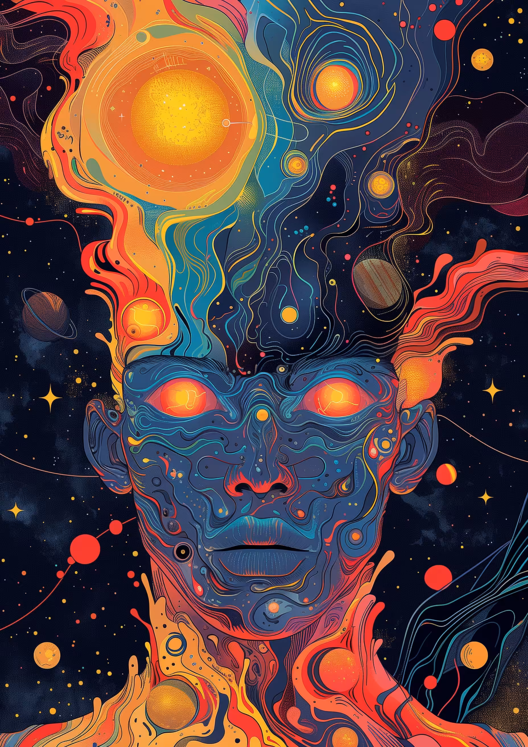 Acid Eater Journey on fire