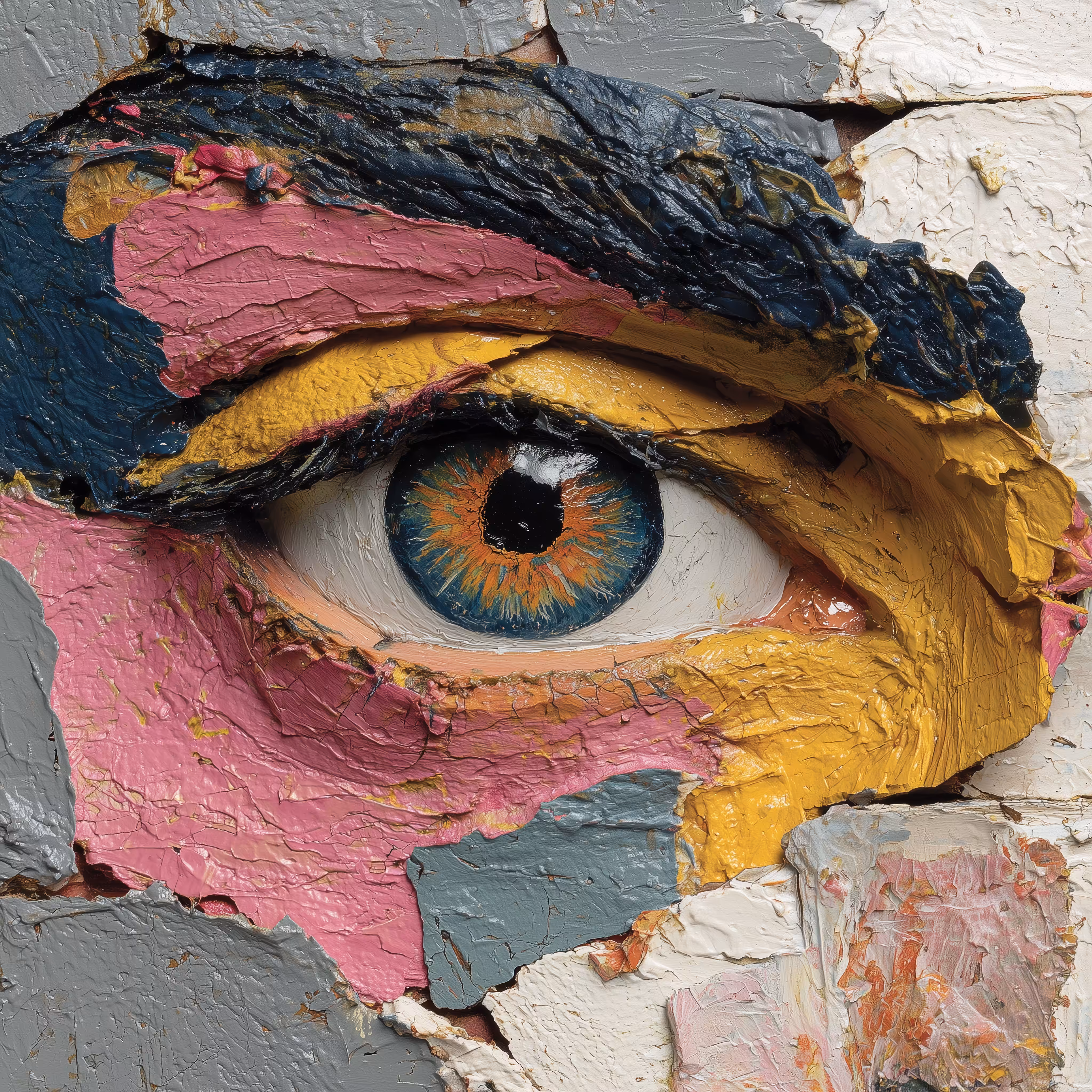 Eye am cracking through