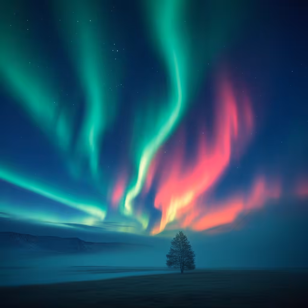 Photo of Aurora Borealis