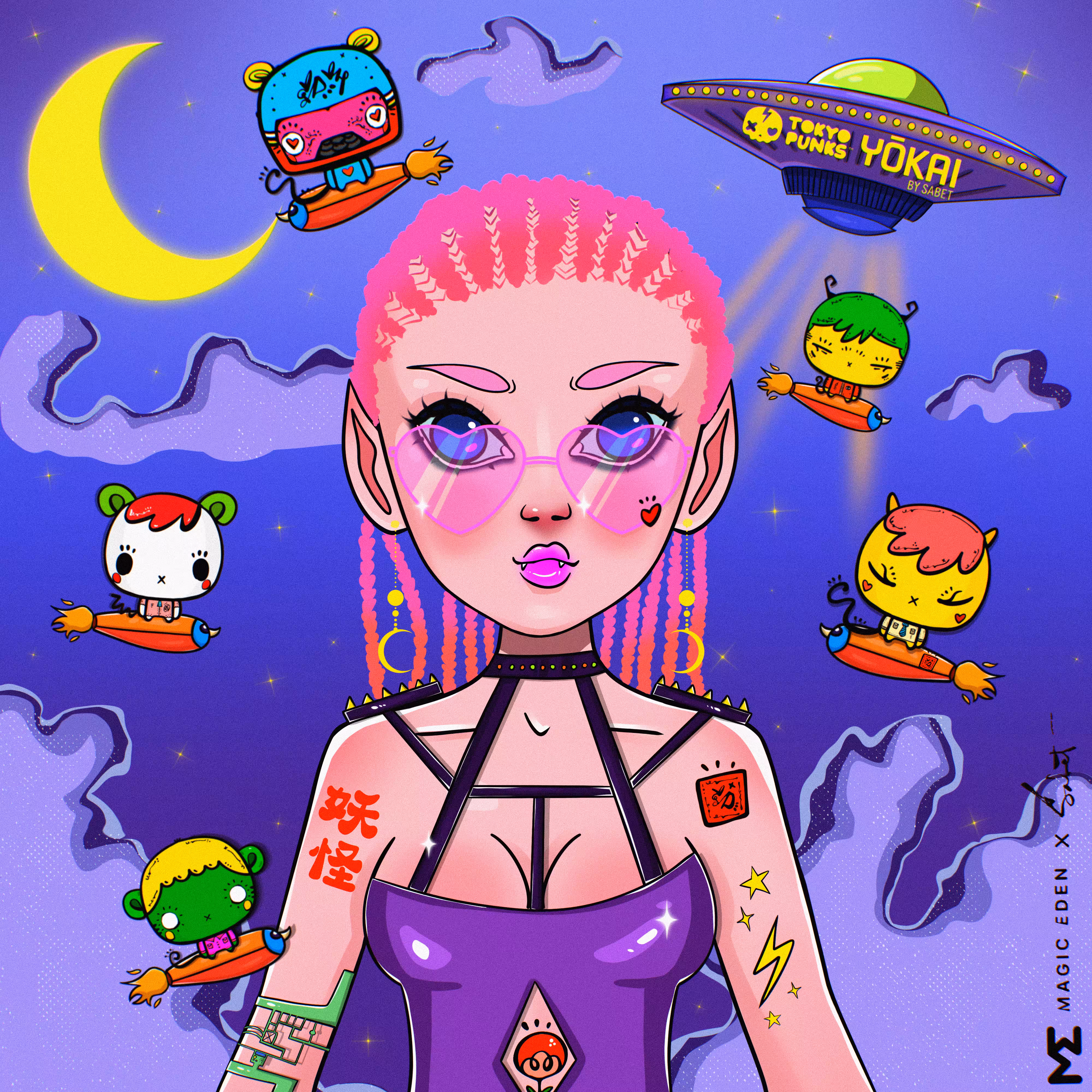 WonderVampi by Cherrry x Tokyo Punks YŌKAI by SABET