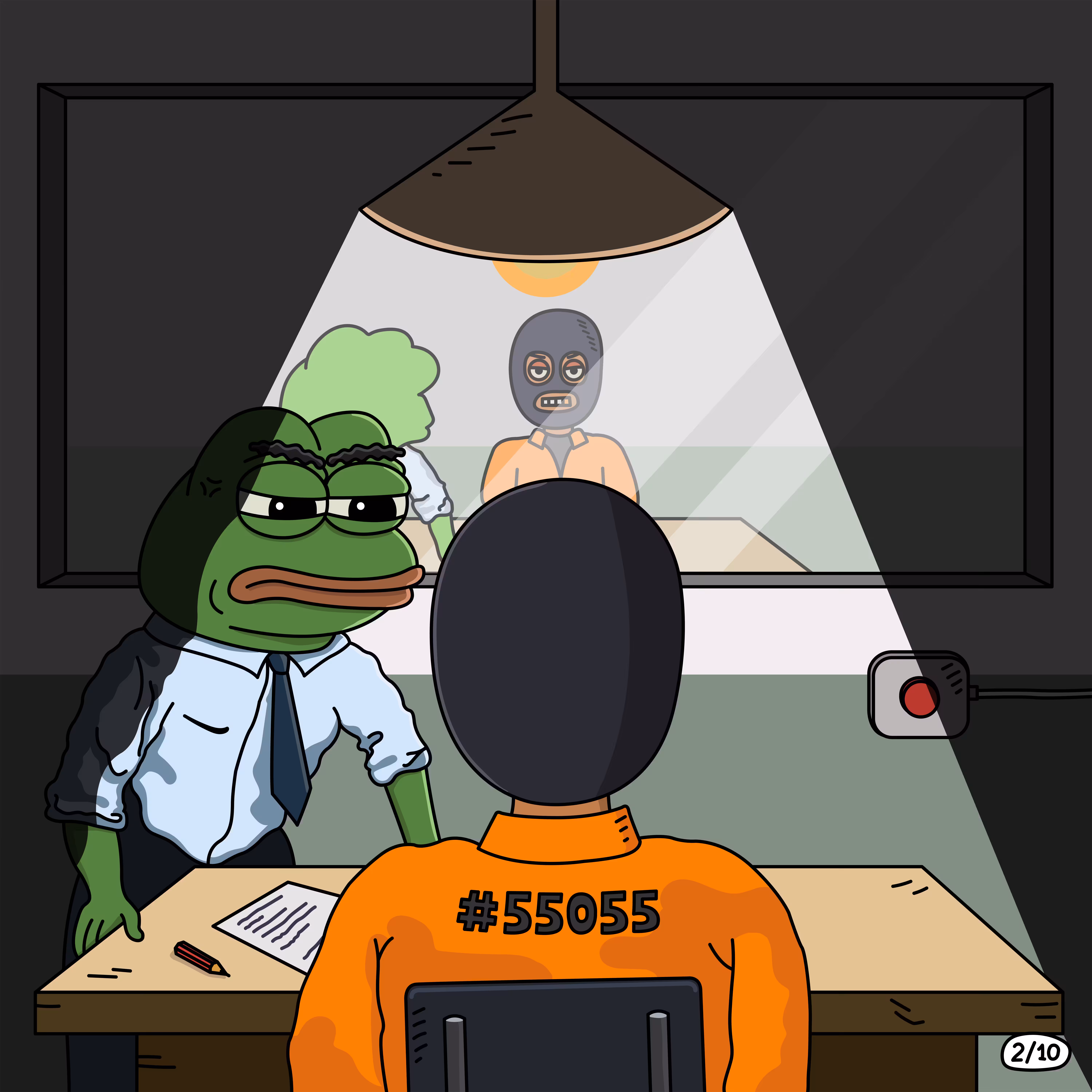 COMICS "Eddie the Robber" Part 1 "Officer Pepe"
