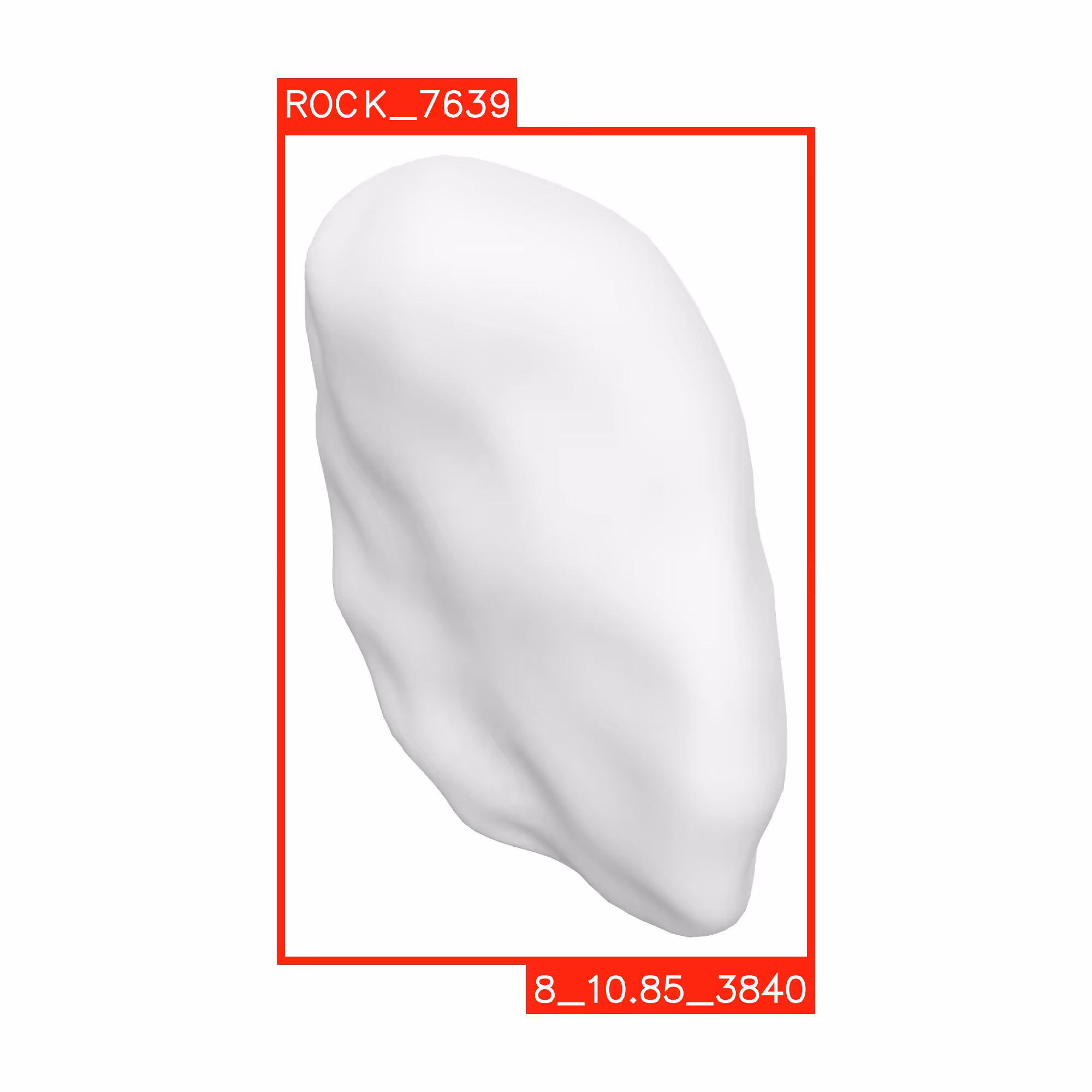 UNSHADED ROCKS: ROCK 7639