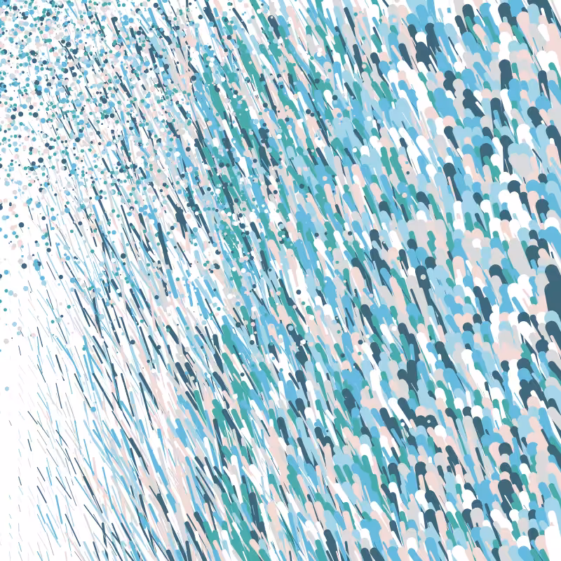 Field of Splatter Flows