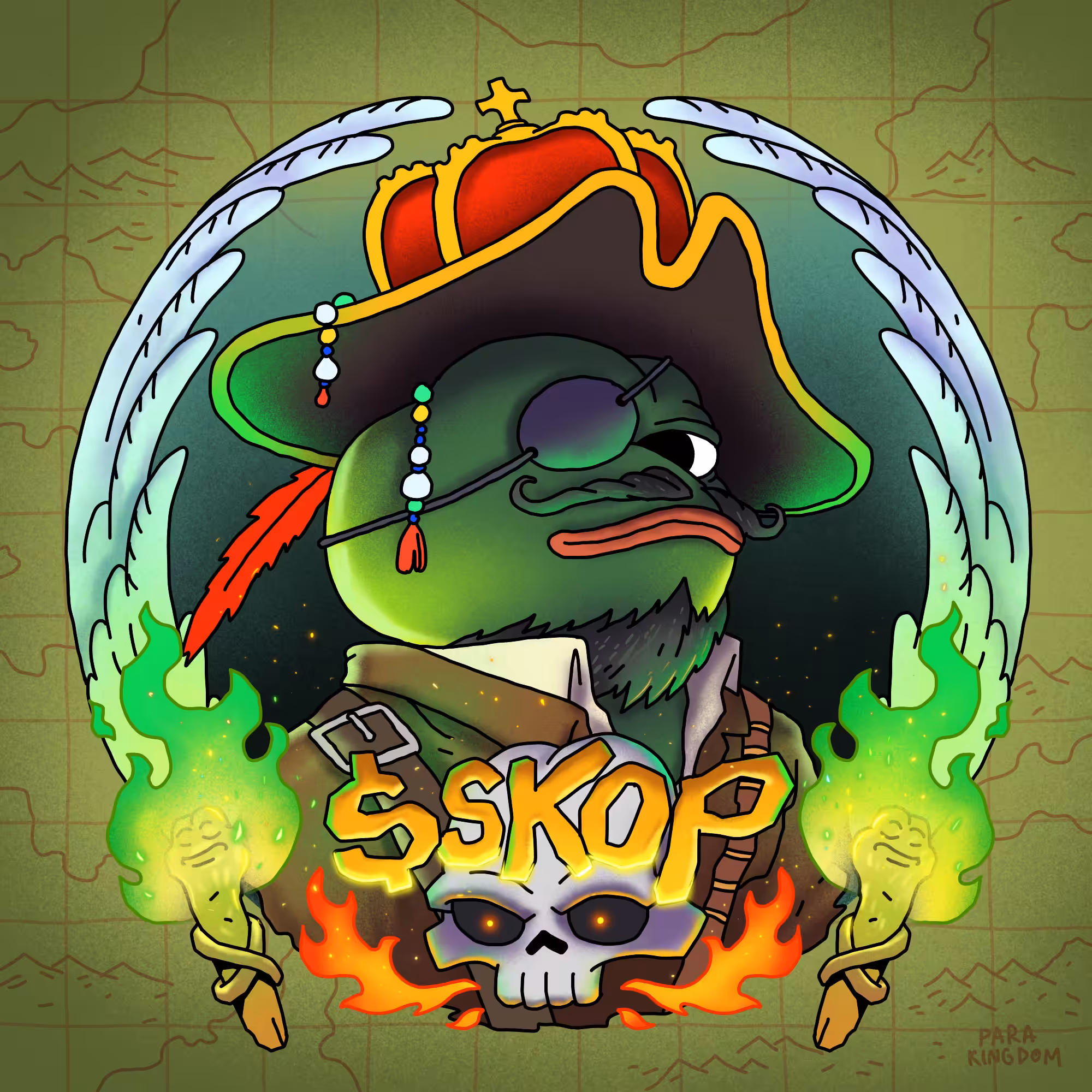 Pirates and the Green Treasure on Skull Island