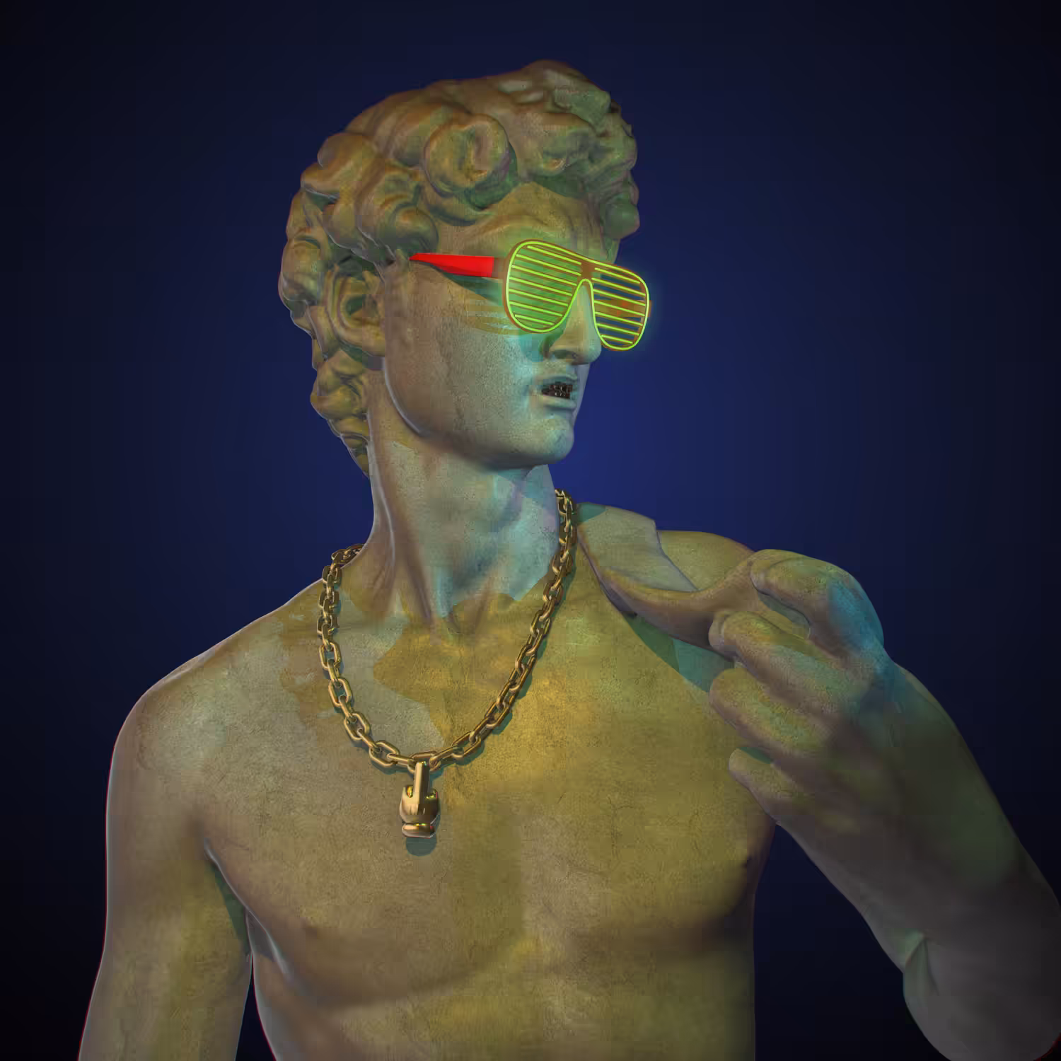 David #1 Grillz