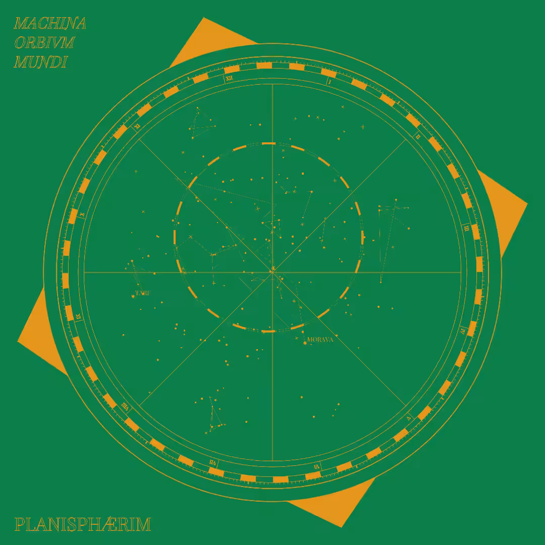 A Fictional Map Of Constellations #75