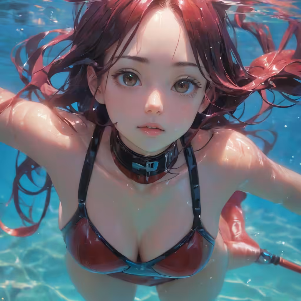 Girl Swimming