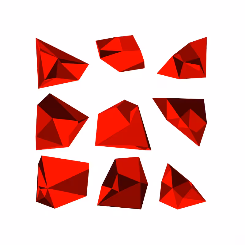 Delaunay Cripto Diamonds #8