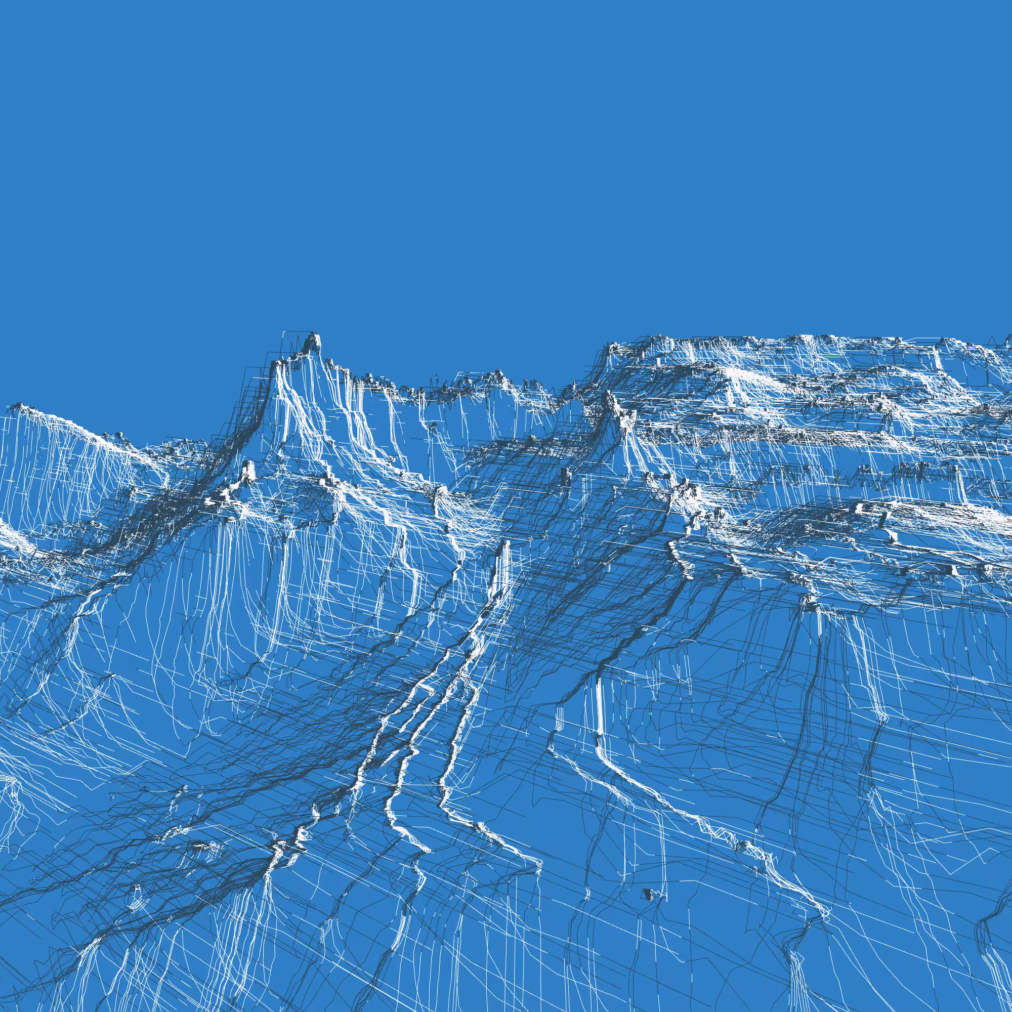 Ridge Scribbles #4