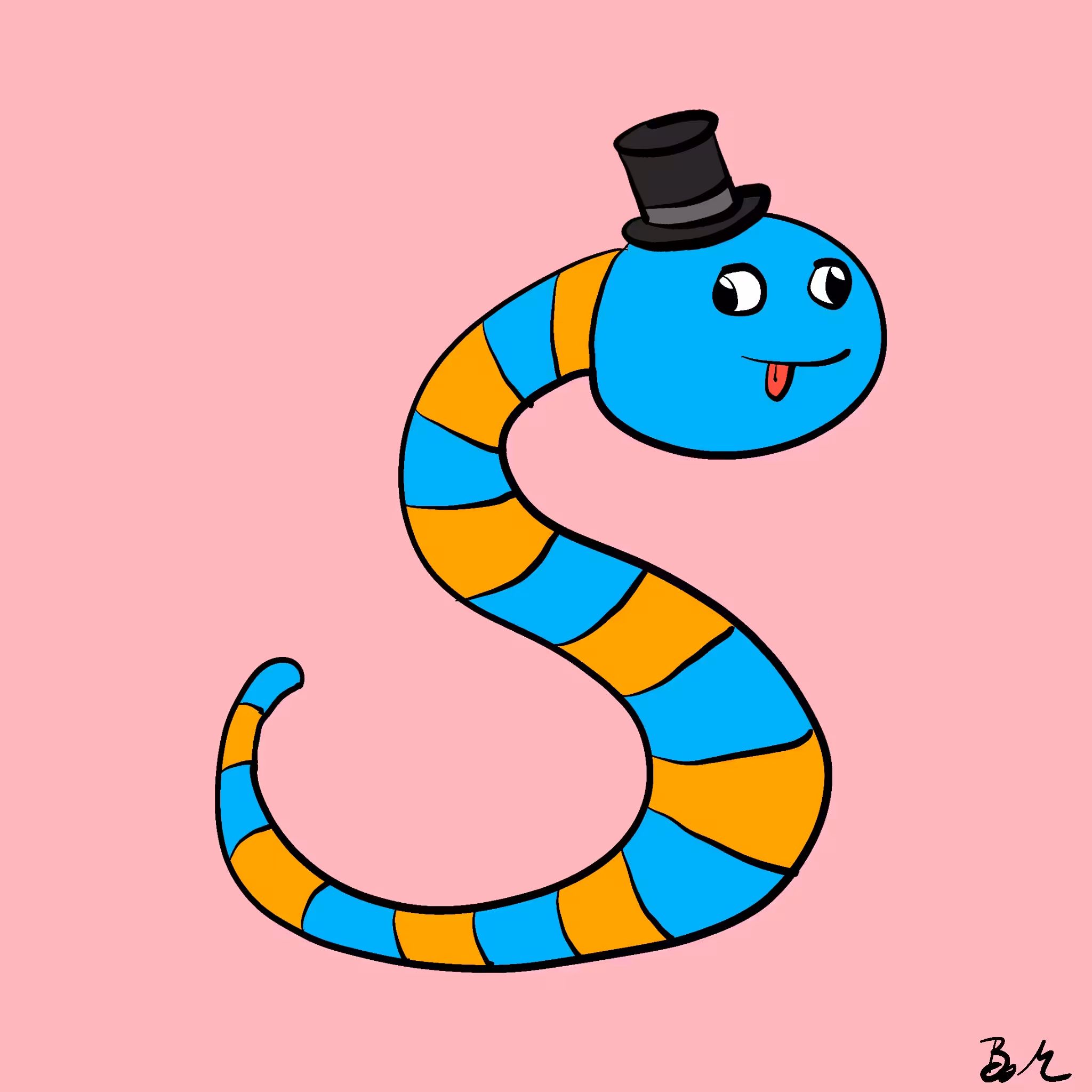 #3 Wilson, the Goofy Snake