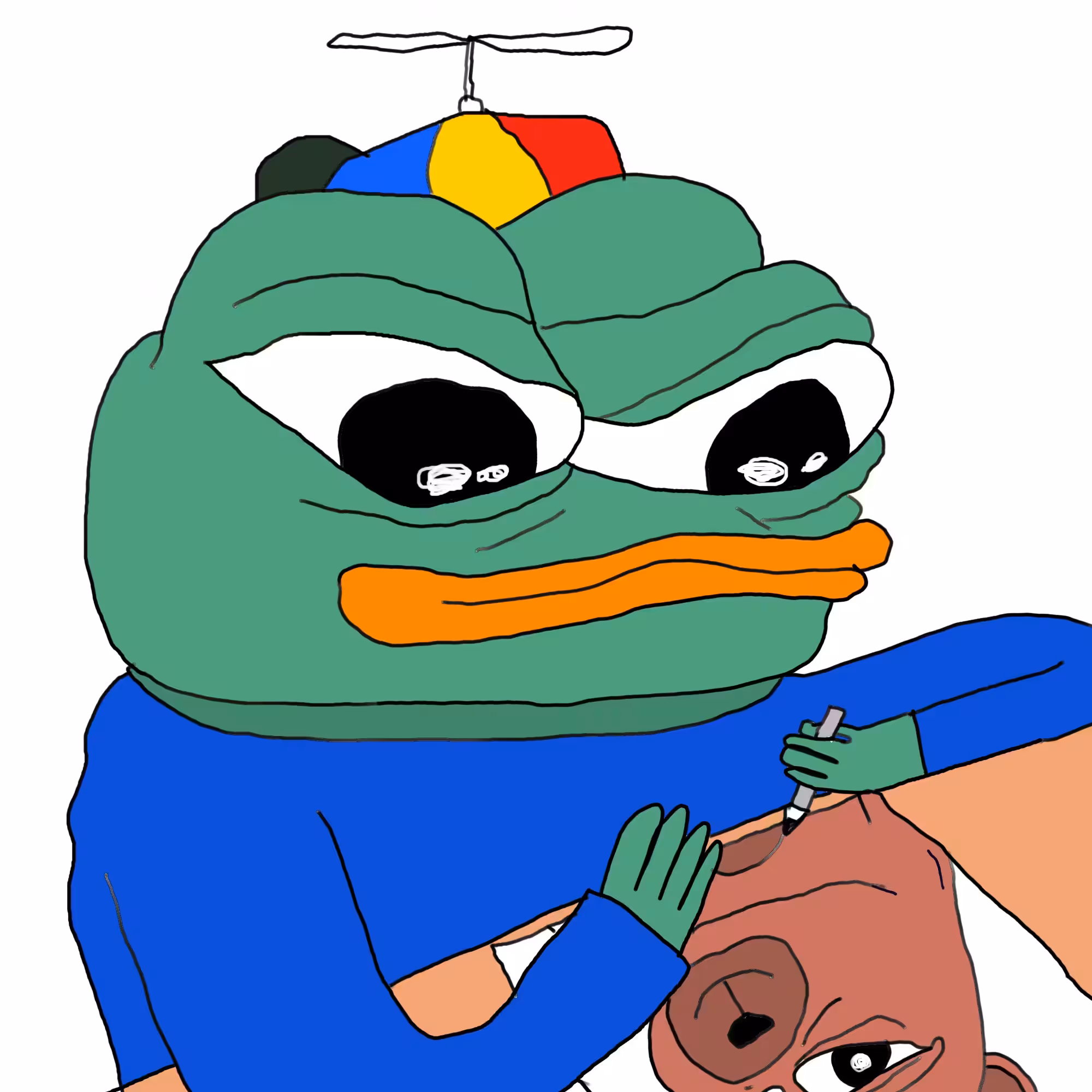 I draw