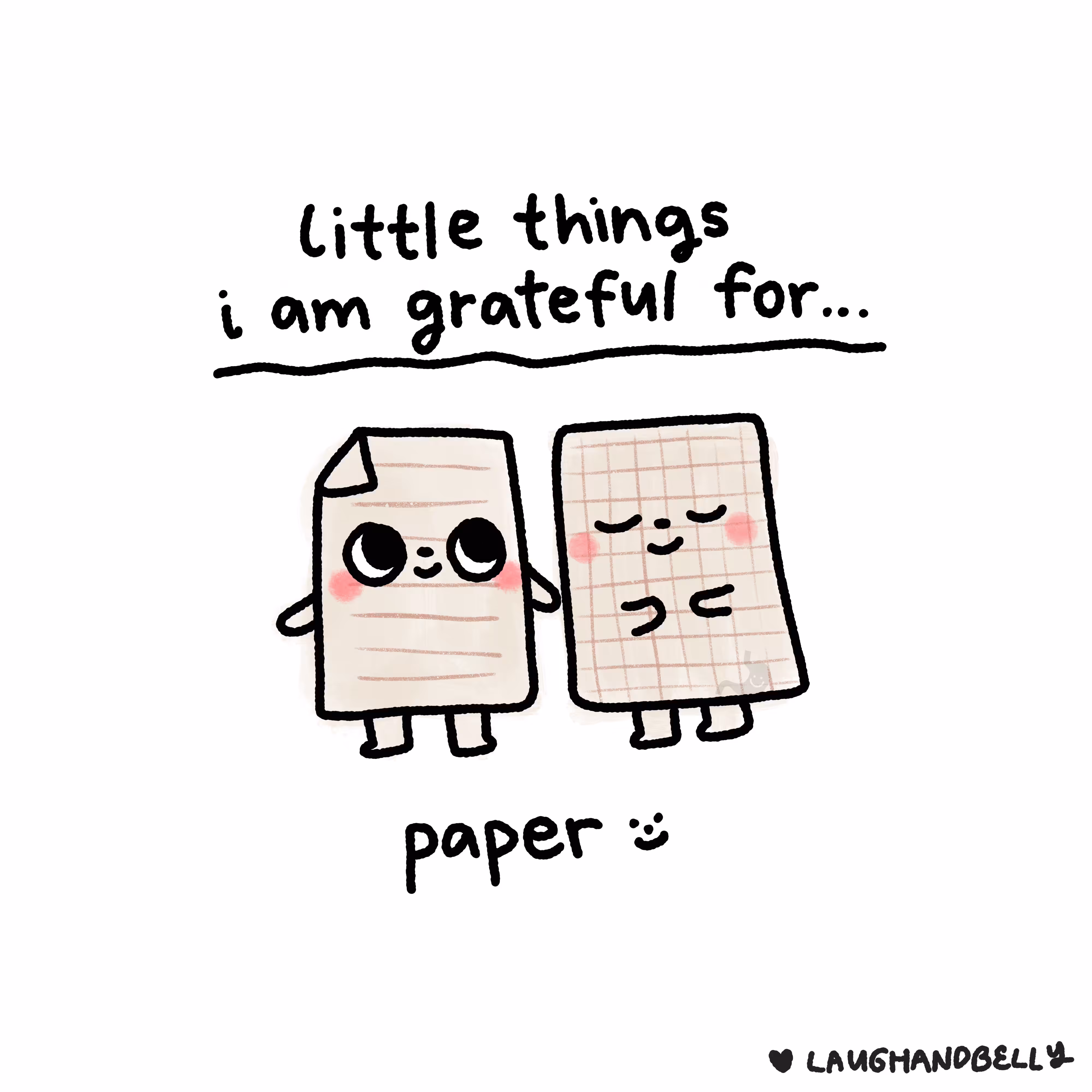 little things i am grateful for: Paper