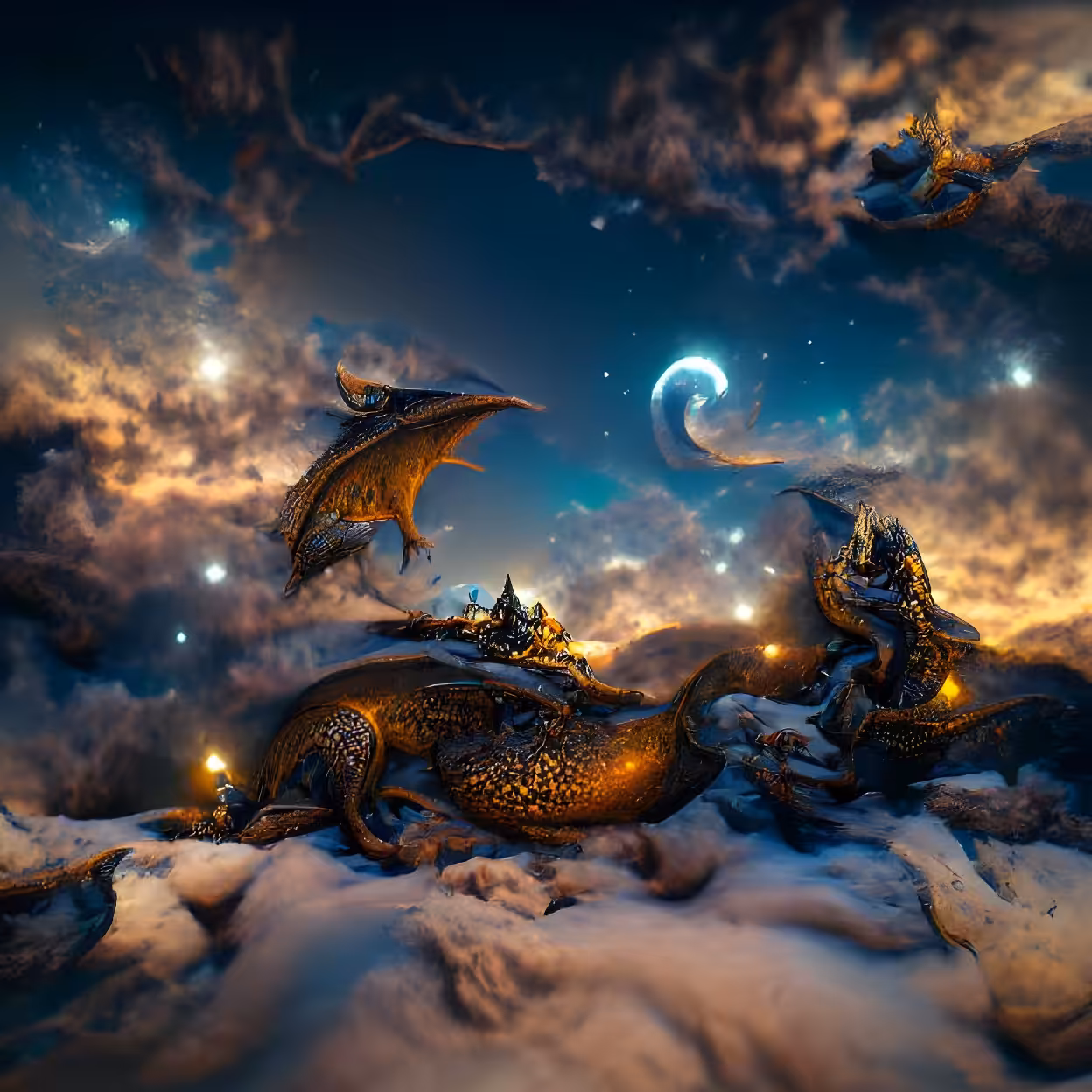 Resting in the Clouds