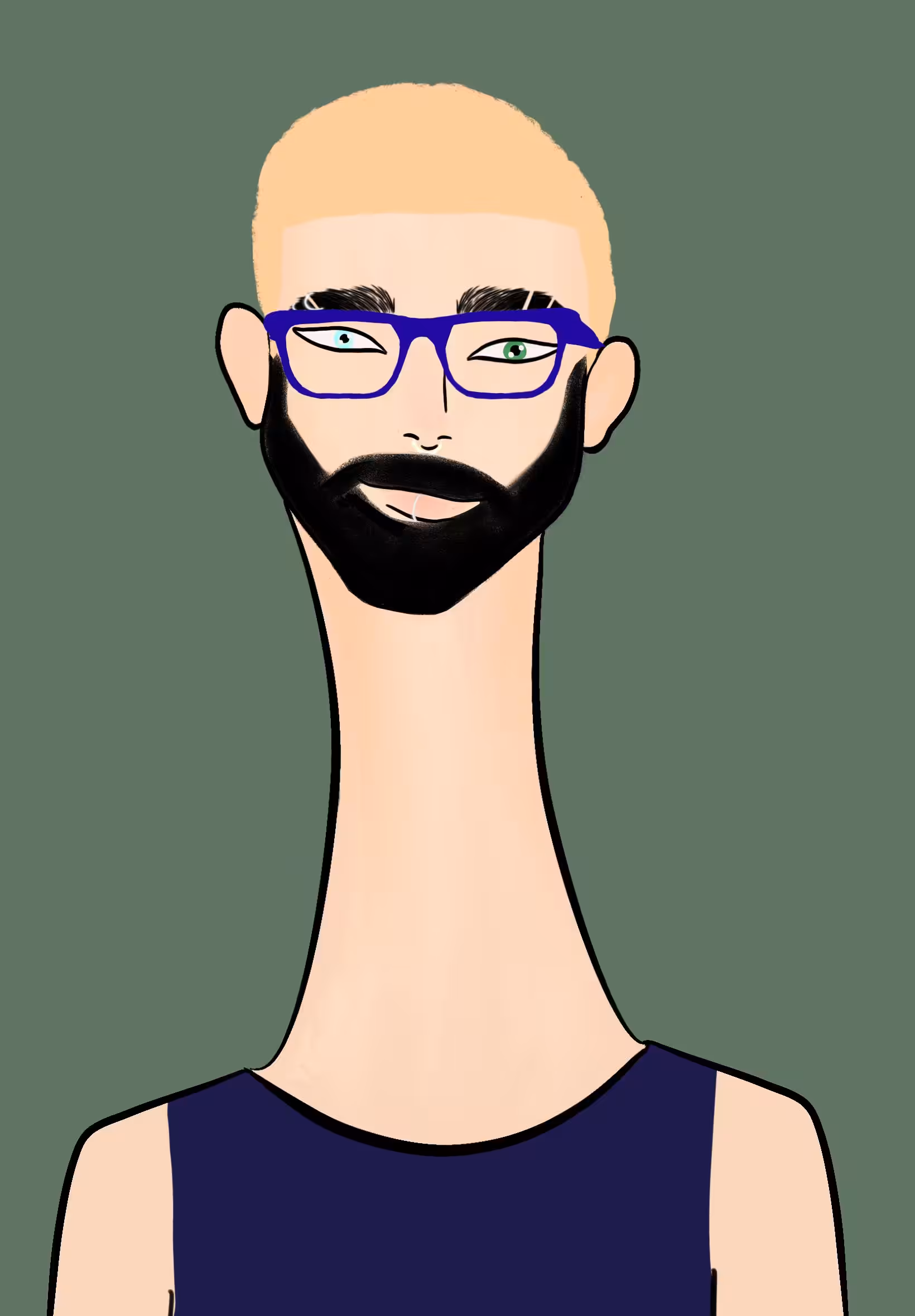 Long Neckie Fellas #1701