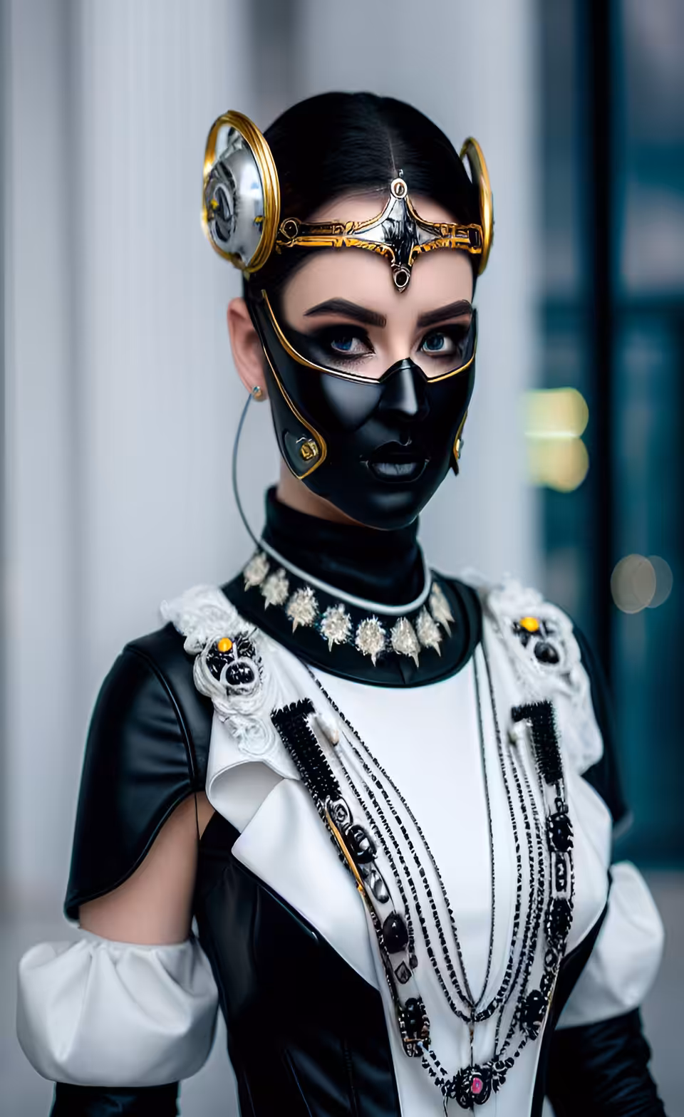Fashion art gallery: Black and White style #91