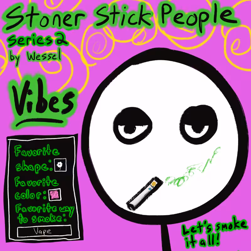 Stoner Stick People Series 2 #40