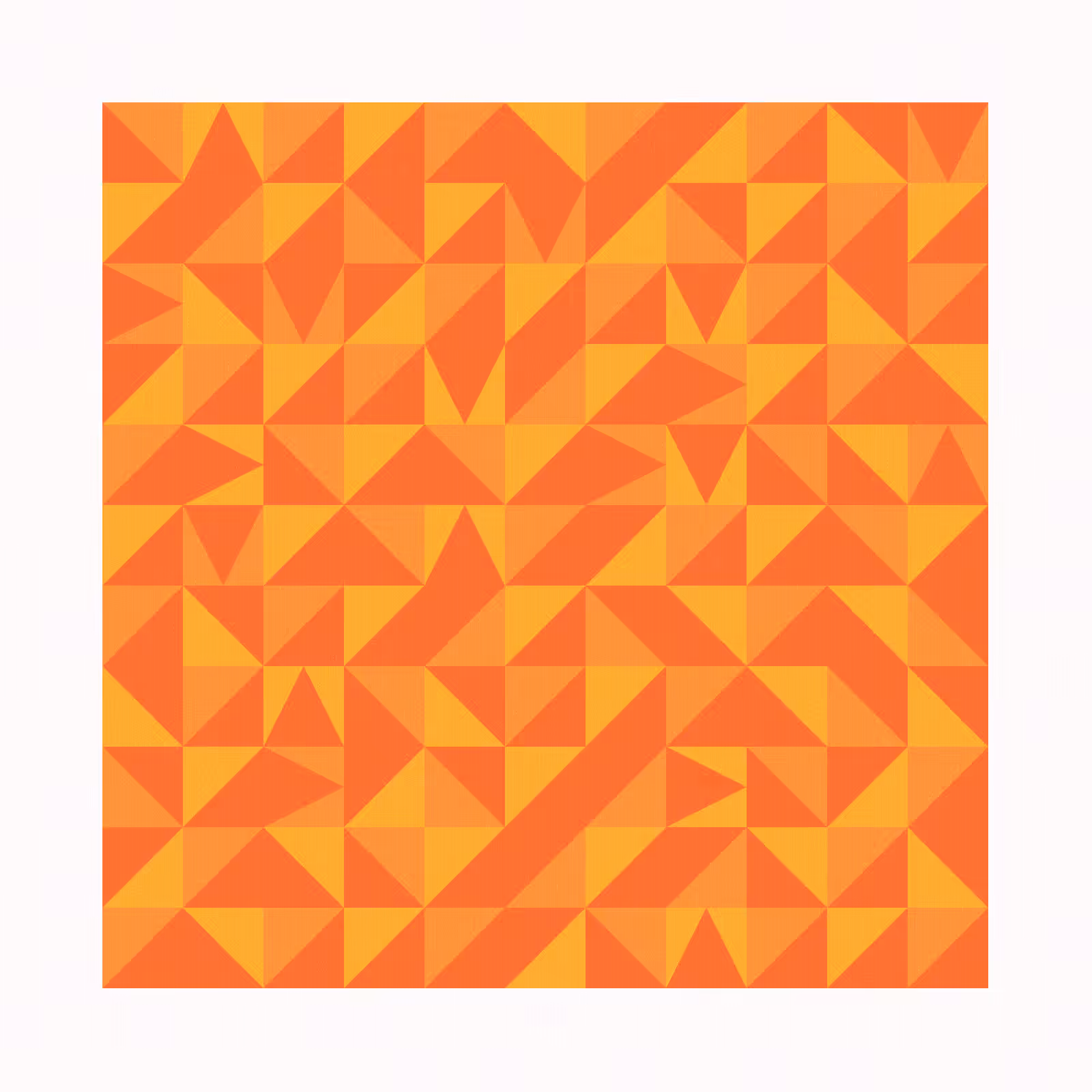 Triangle Pattern II #41