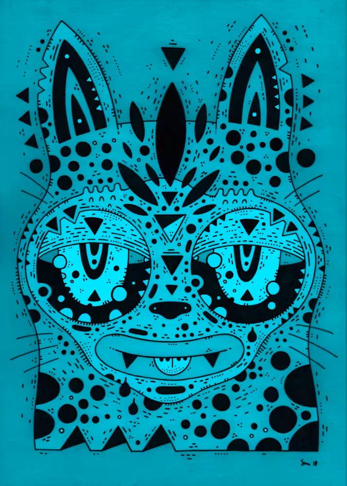 blue cat #4
