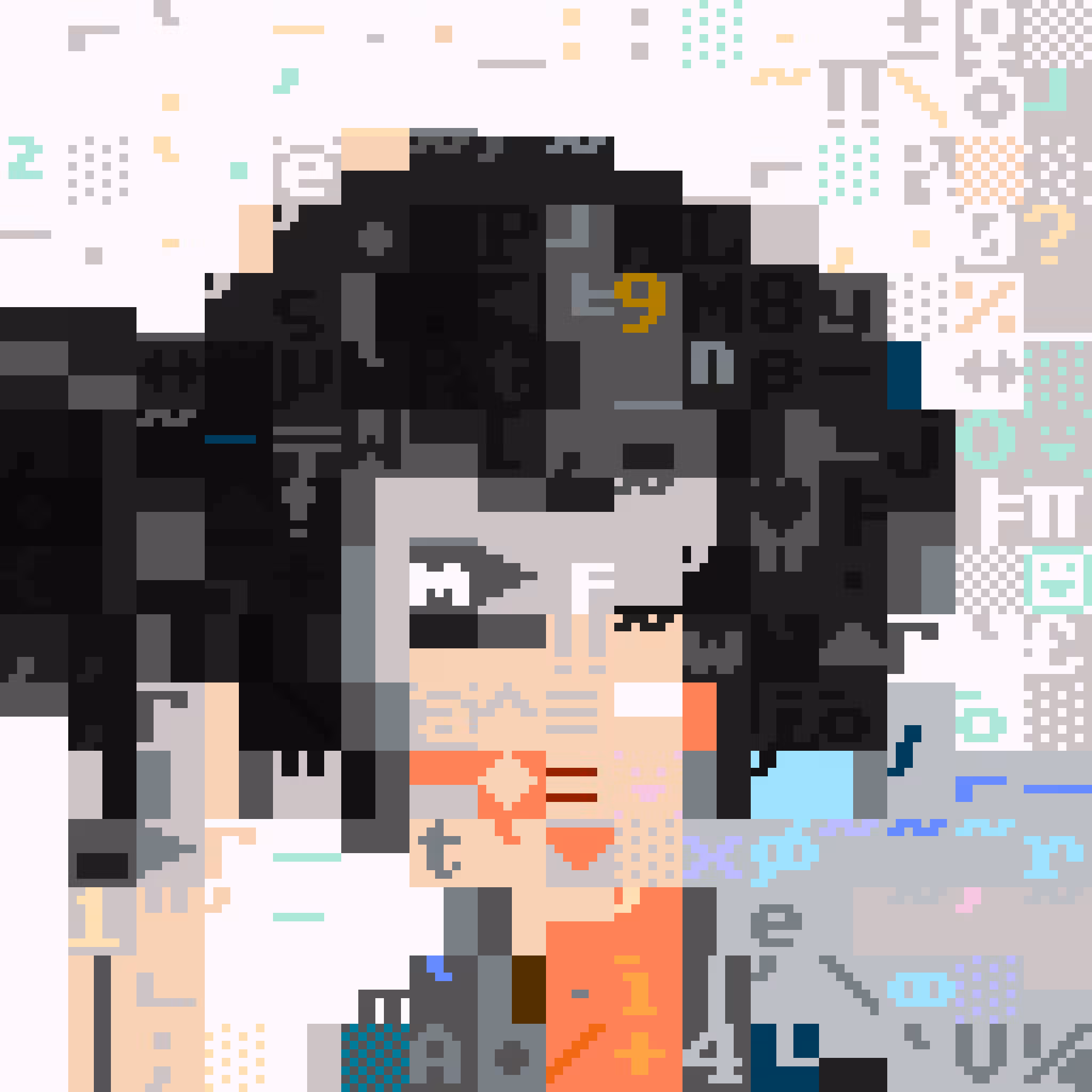 DOS-up girl #034