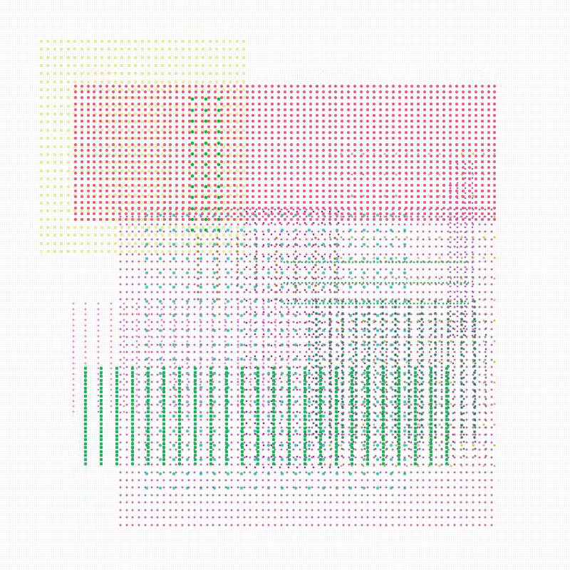 pointillist patchwork #57