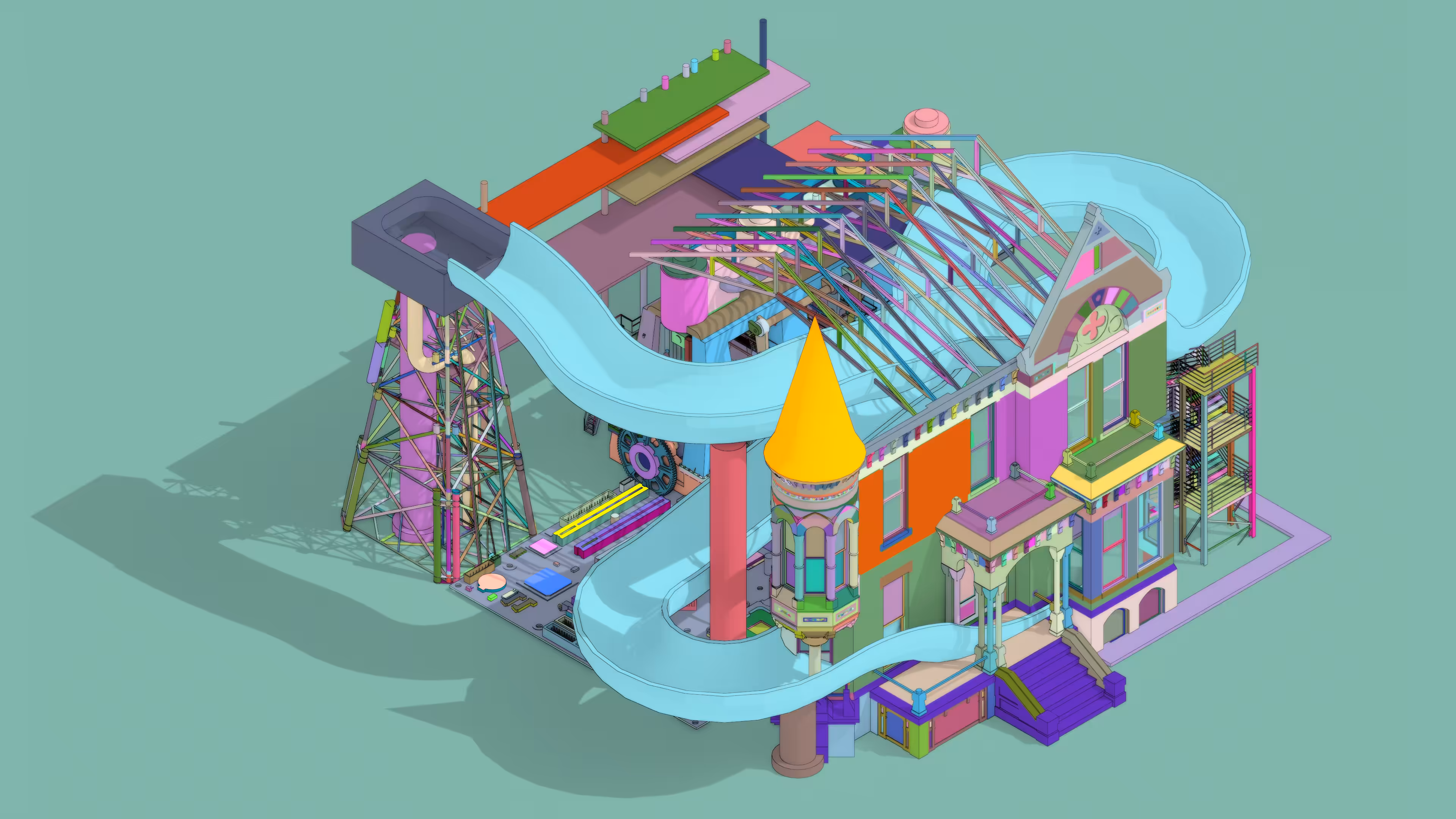 Parcel 01 - Victorian Water Slide