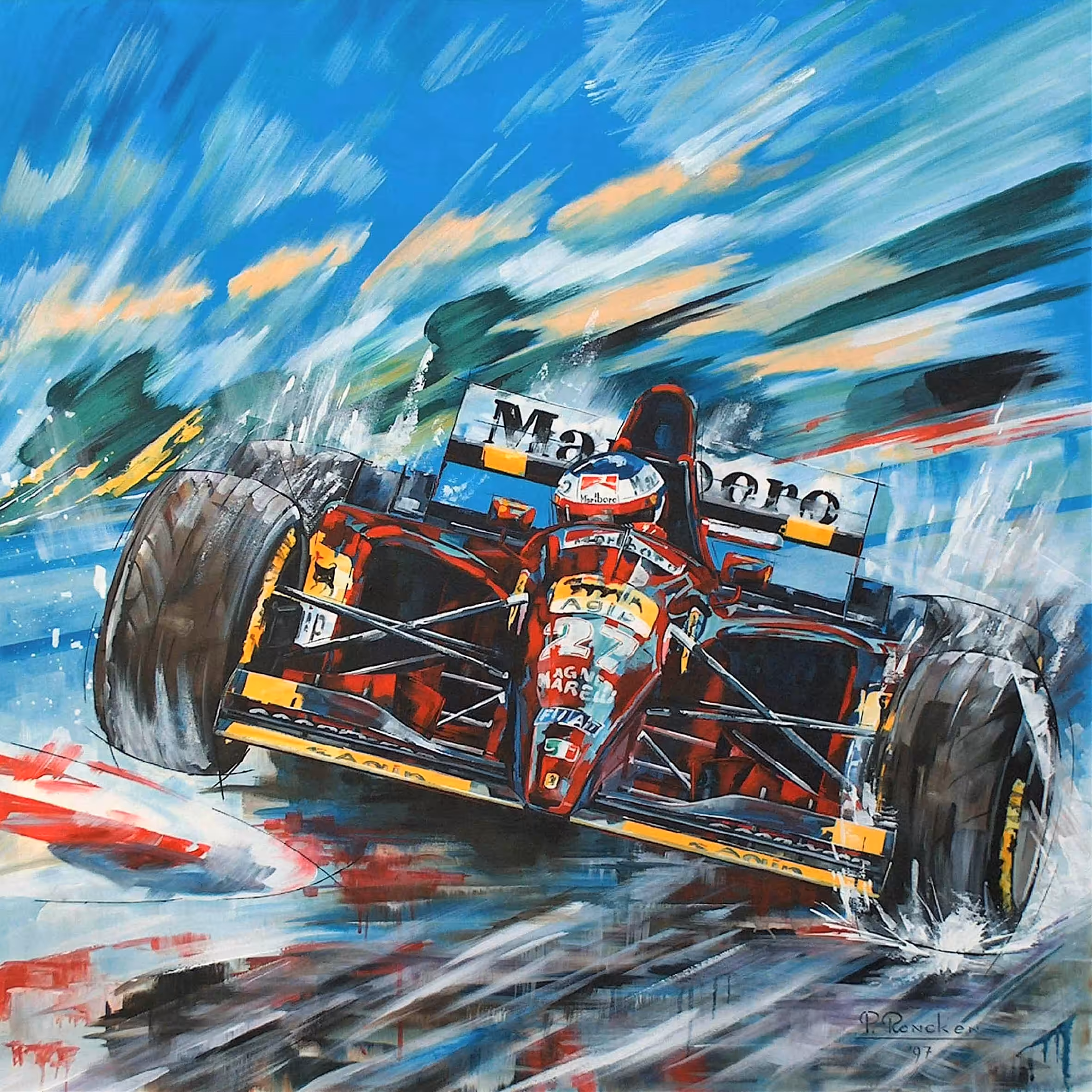 Jean Alesi Ferrari 412 T2 (1995)