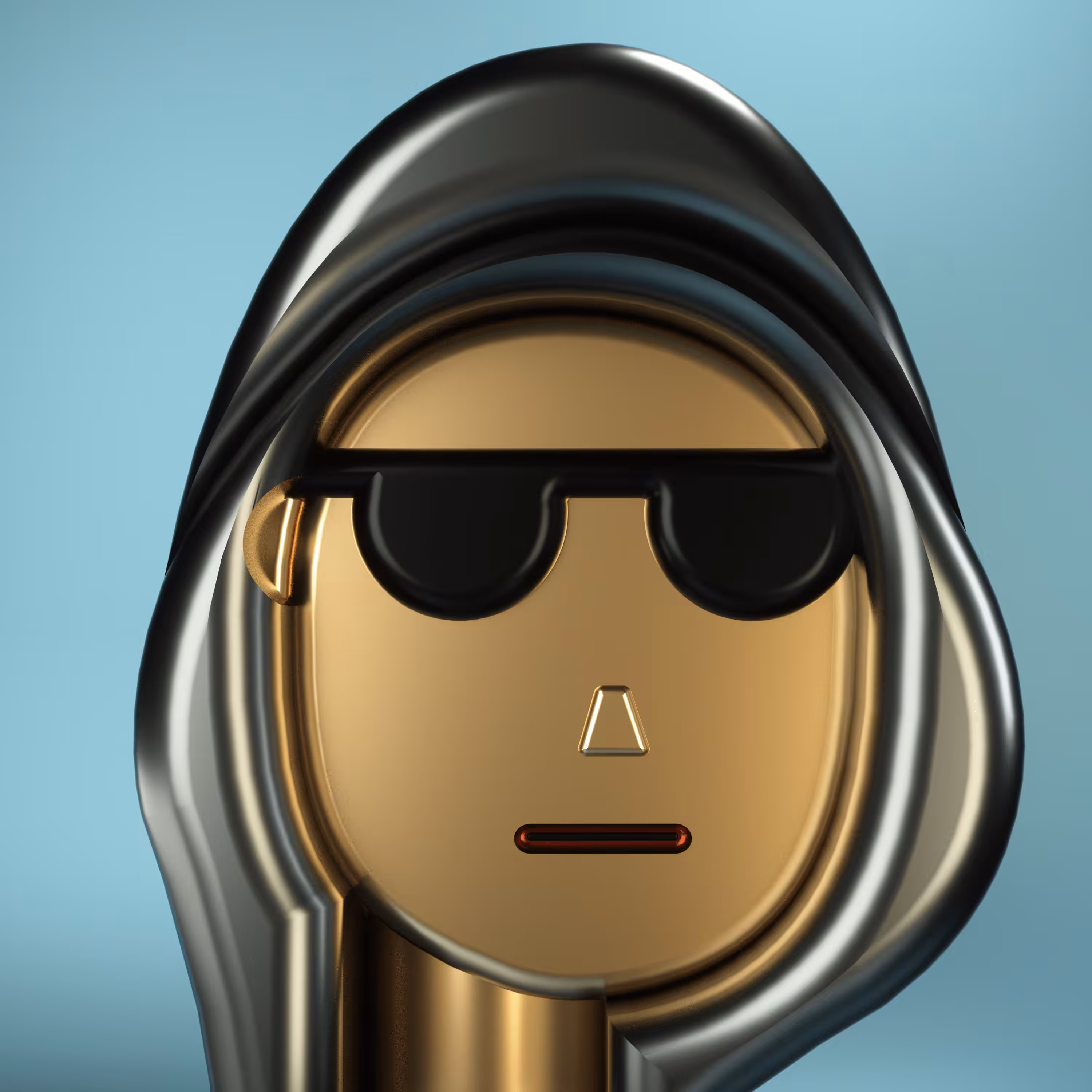 3D Chrome Punk #0481