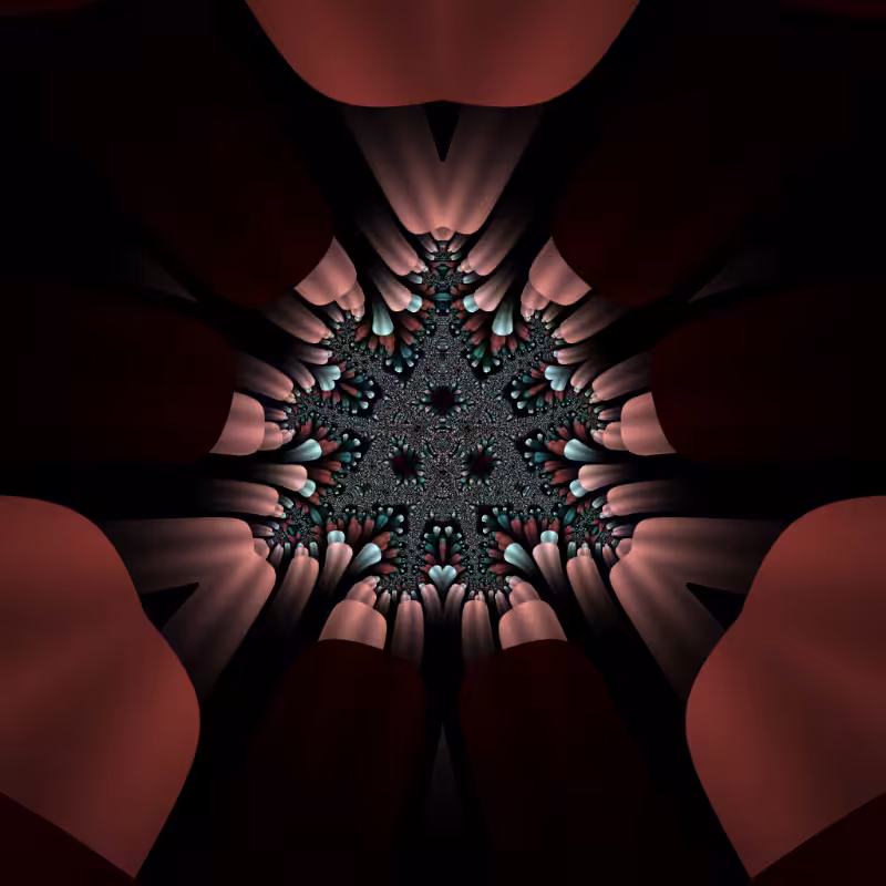 Fractal Flower #195