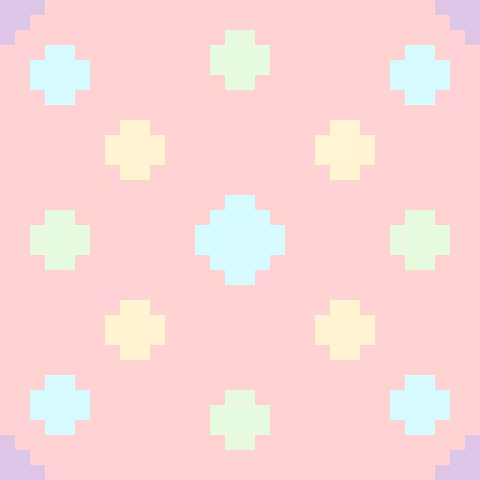 Pastel Island: Seamless Floor Texture, Study 1