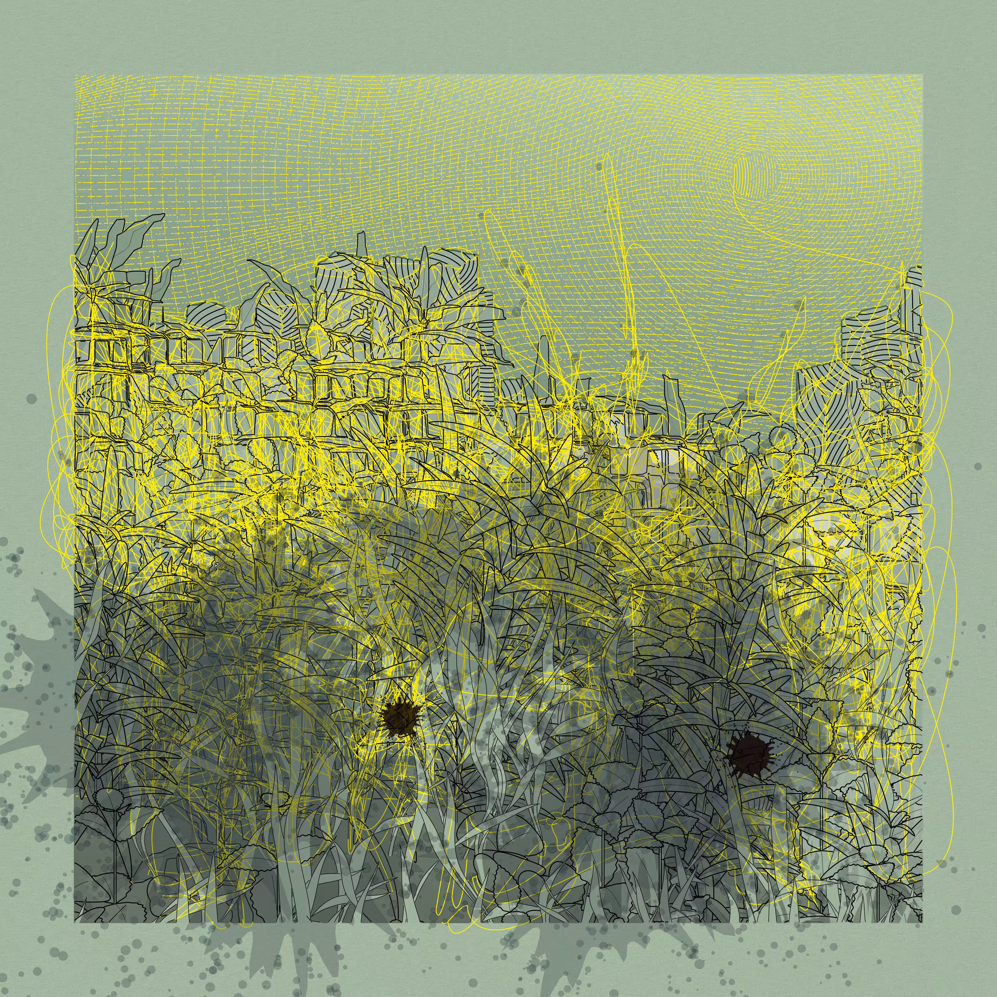 Landscape with Carbon Capture #6386