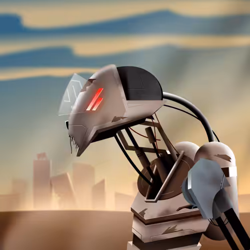 Savage Droids: THEOS Bomber Droid B-5400