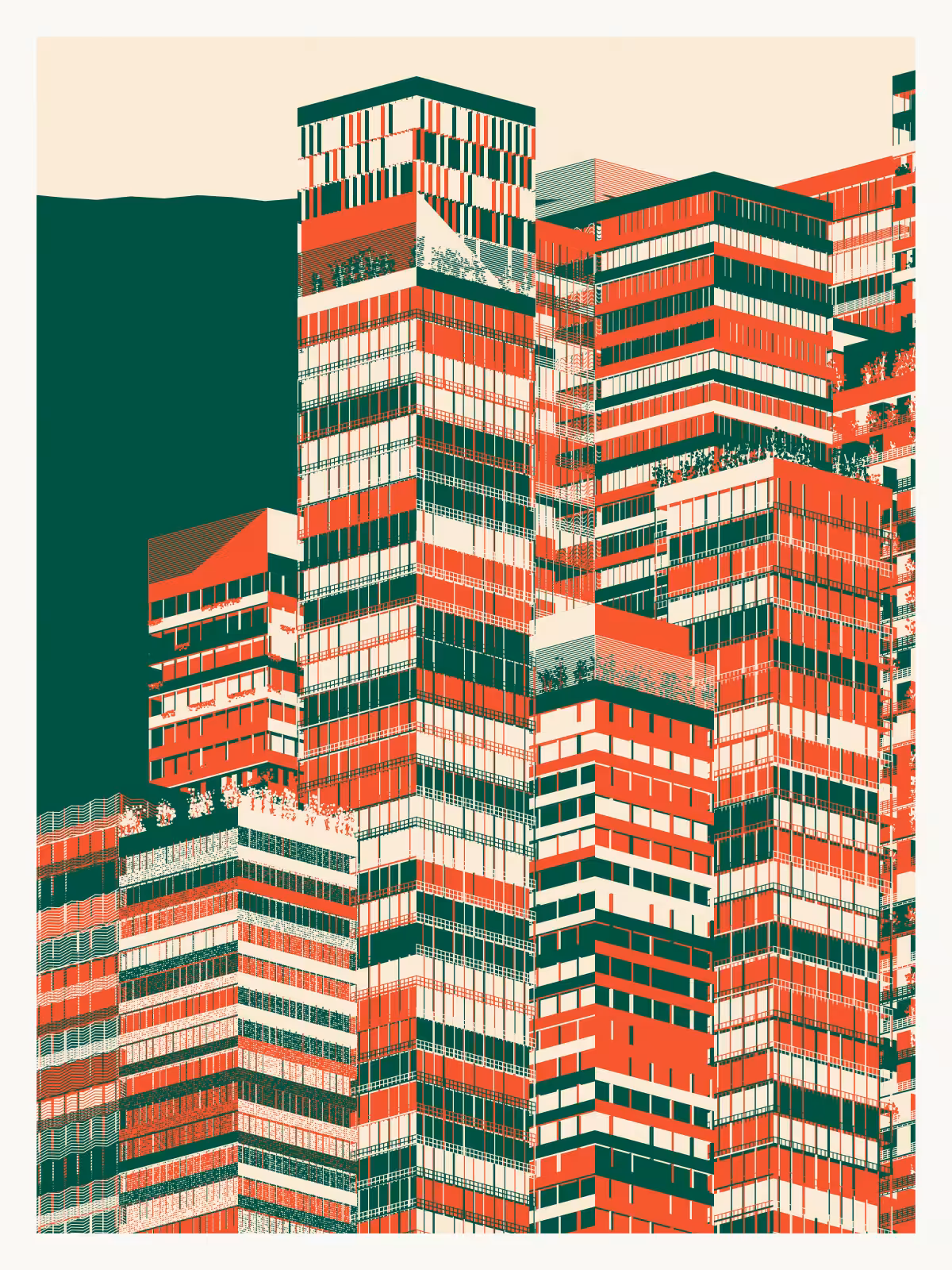 Perpendicular Inhabitation #128