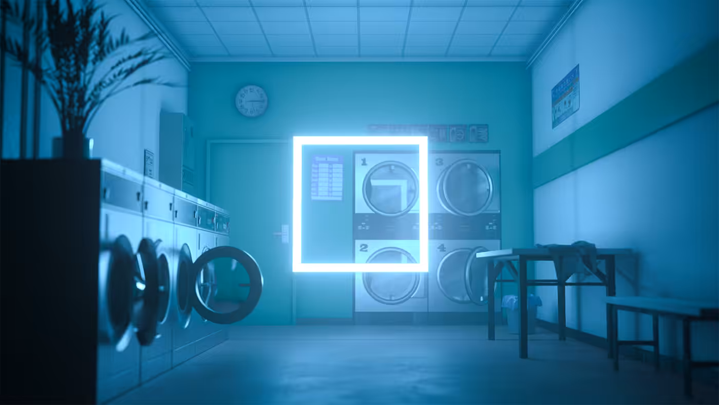 Floating Neon I