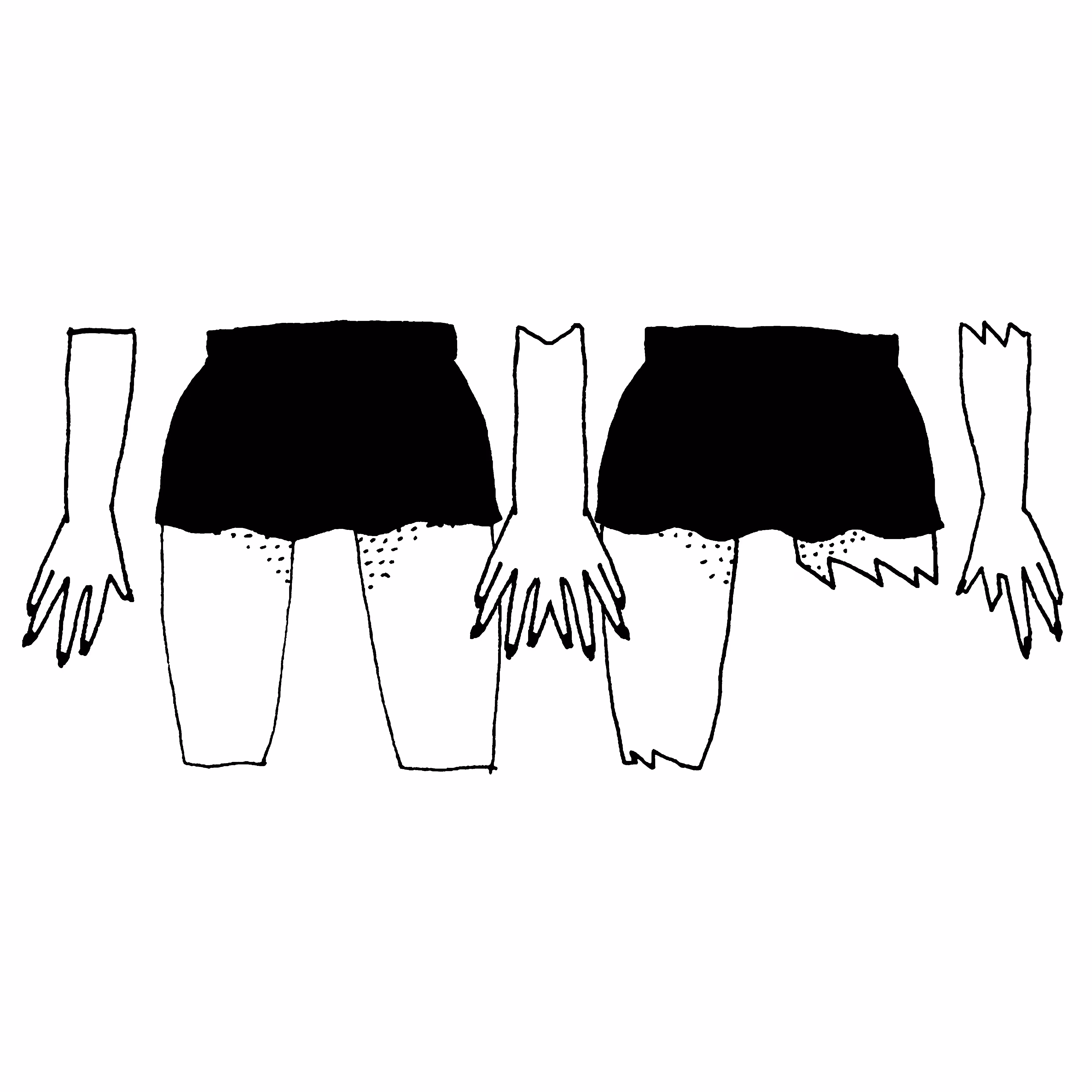 knees
