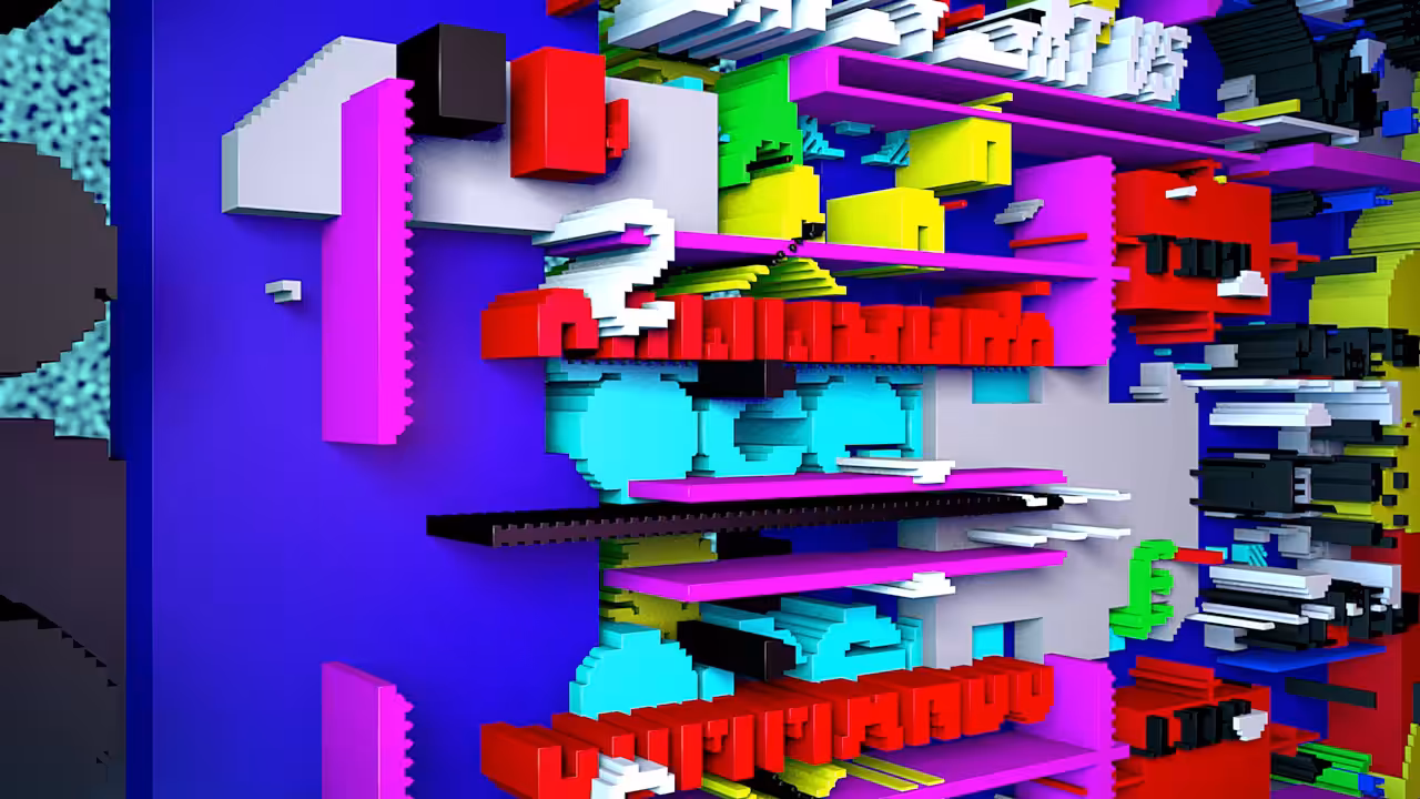 8bit Central 3D