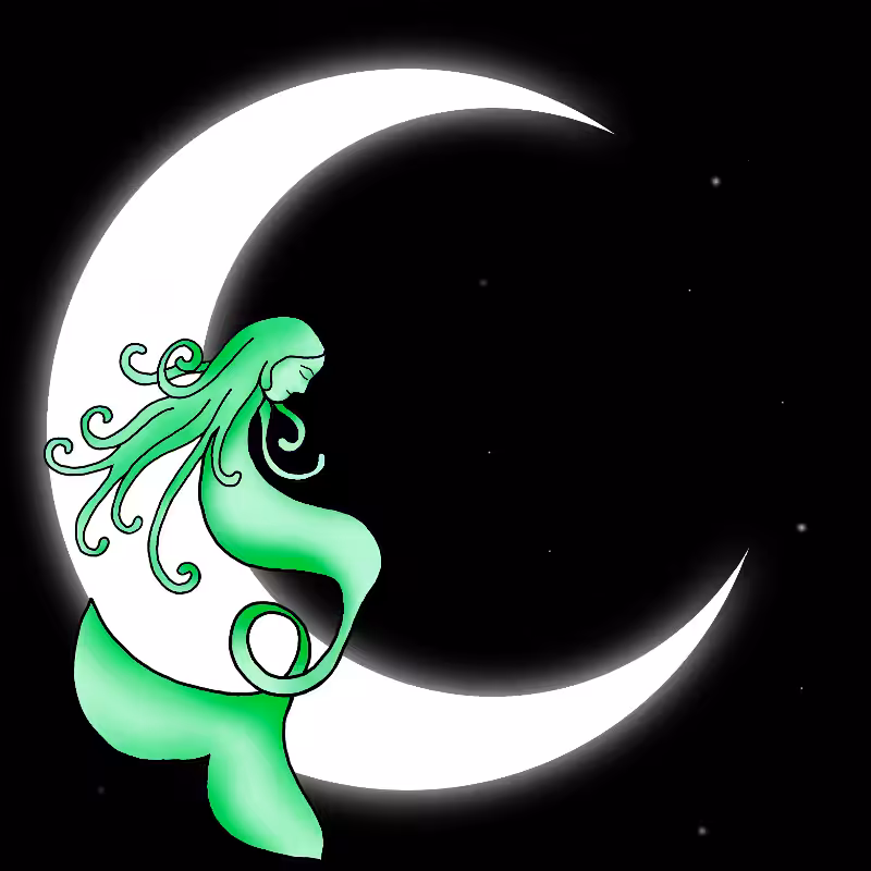 Mermaid & Moon #6