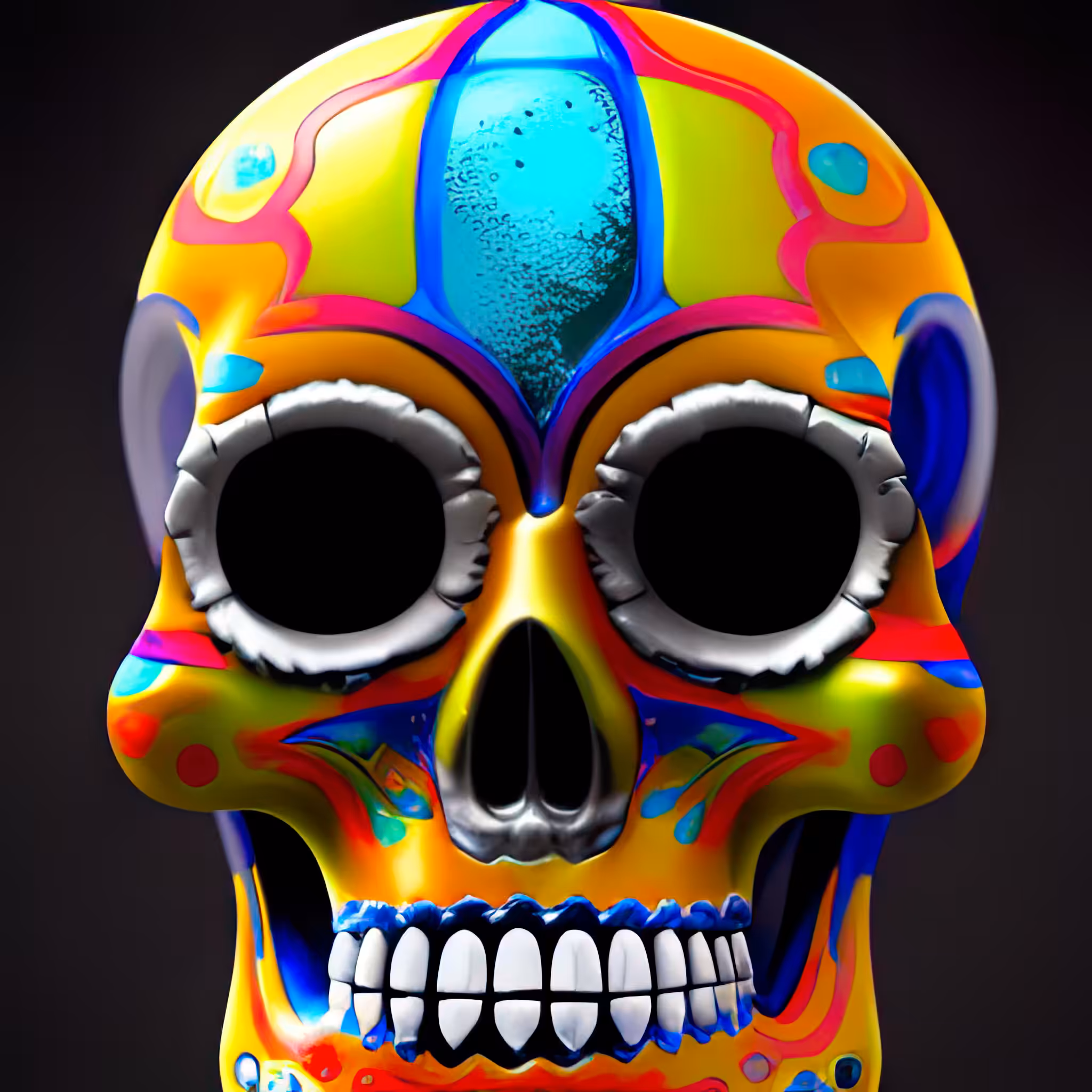 Head Case - A Color Study: Head Case #441