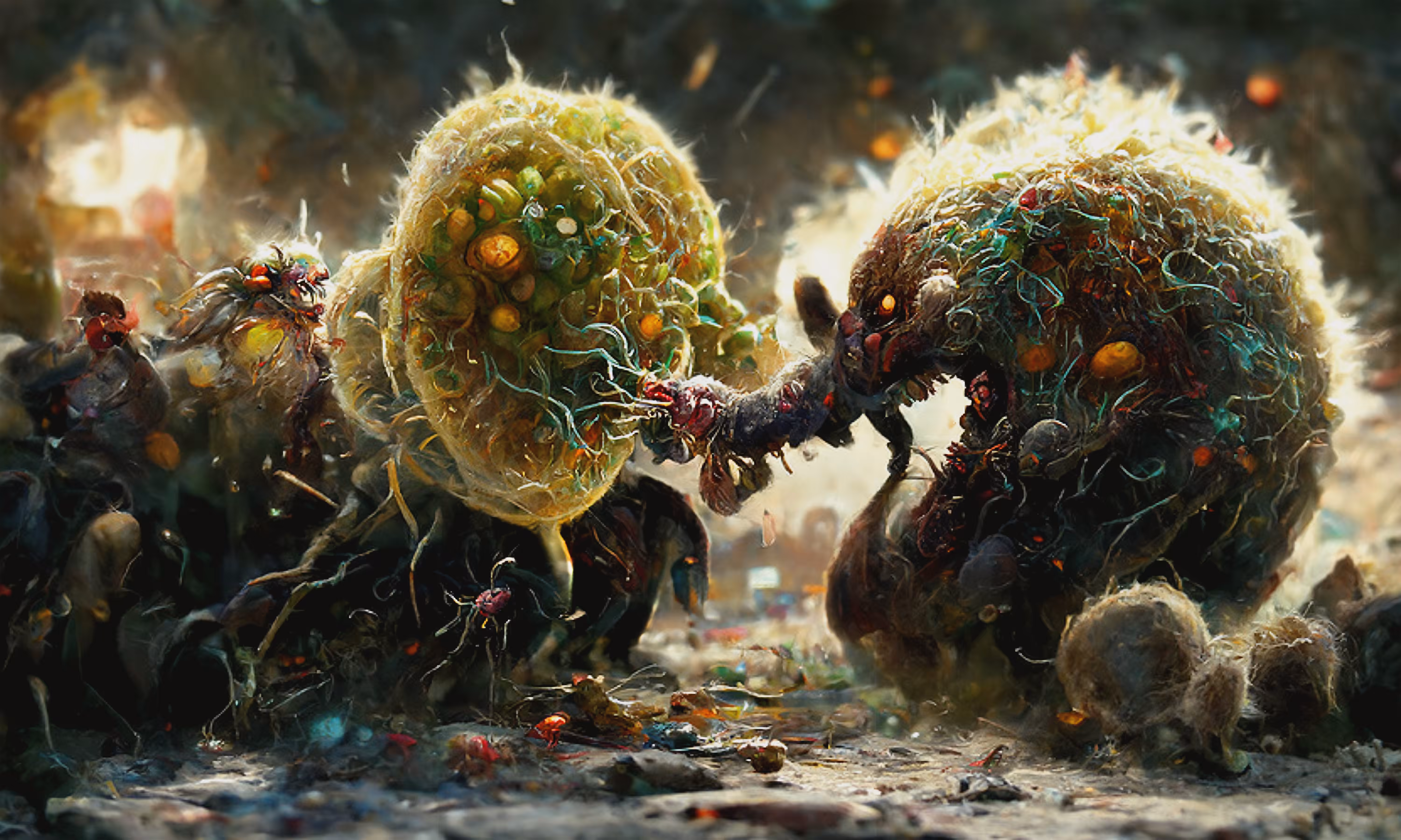 BEAUTIFUL WARFARE - Microorganism Wars 2