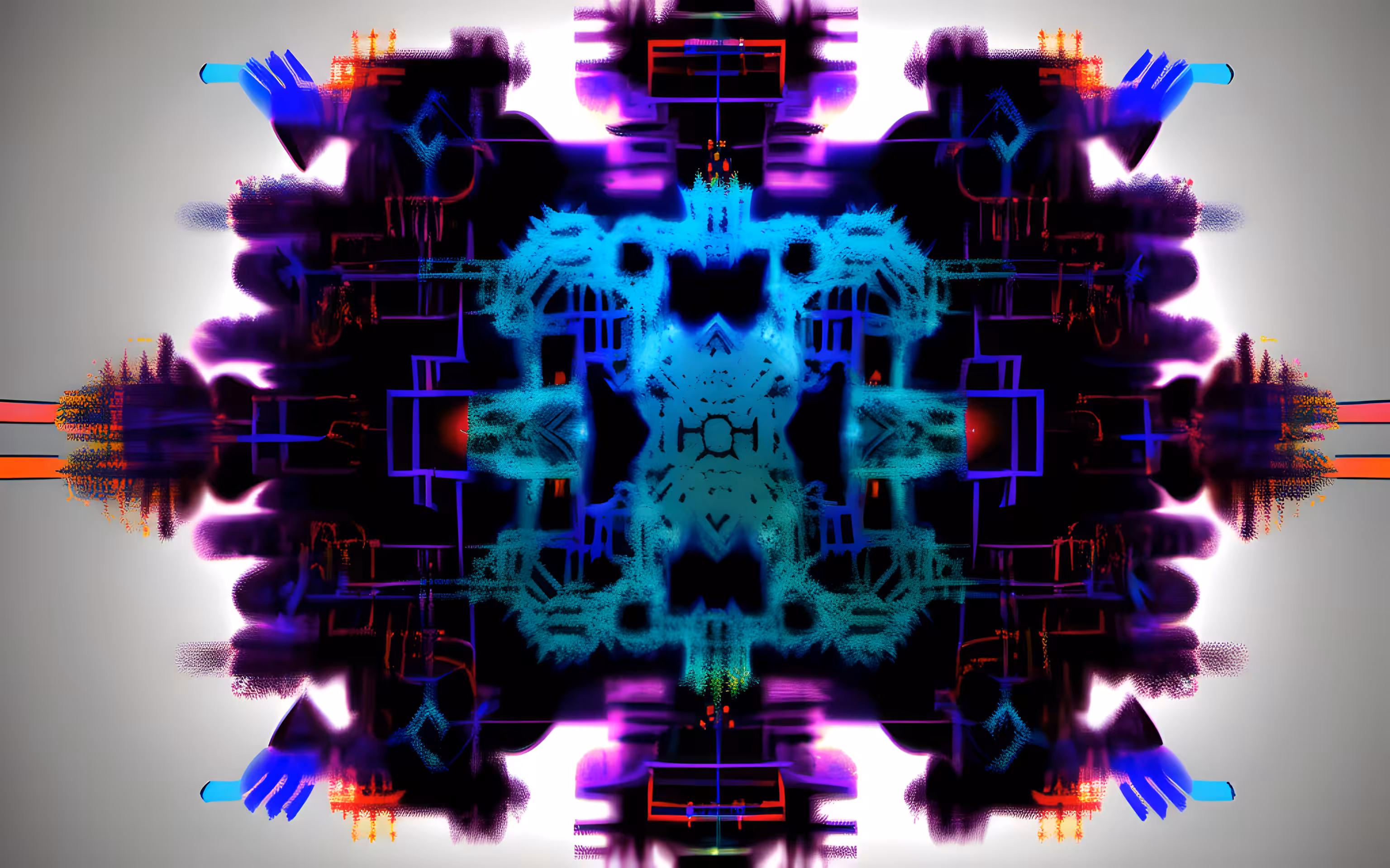 AI imagines famous generative artworks #121