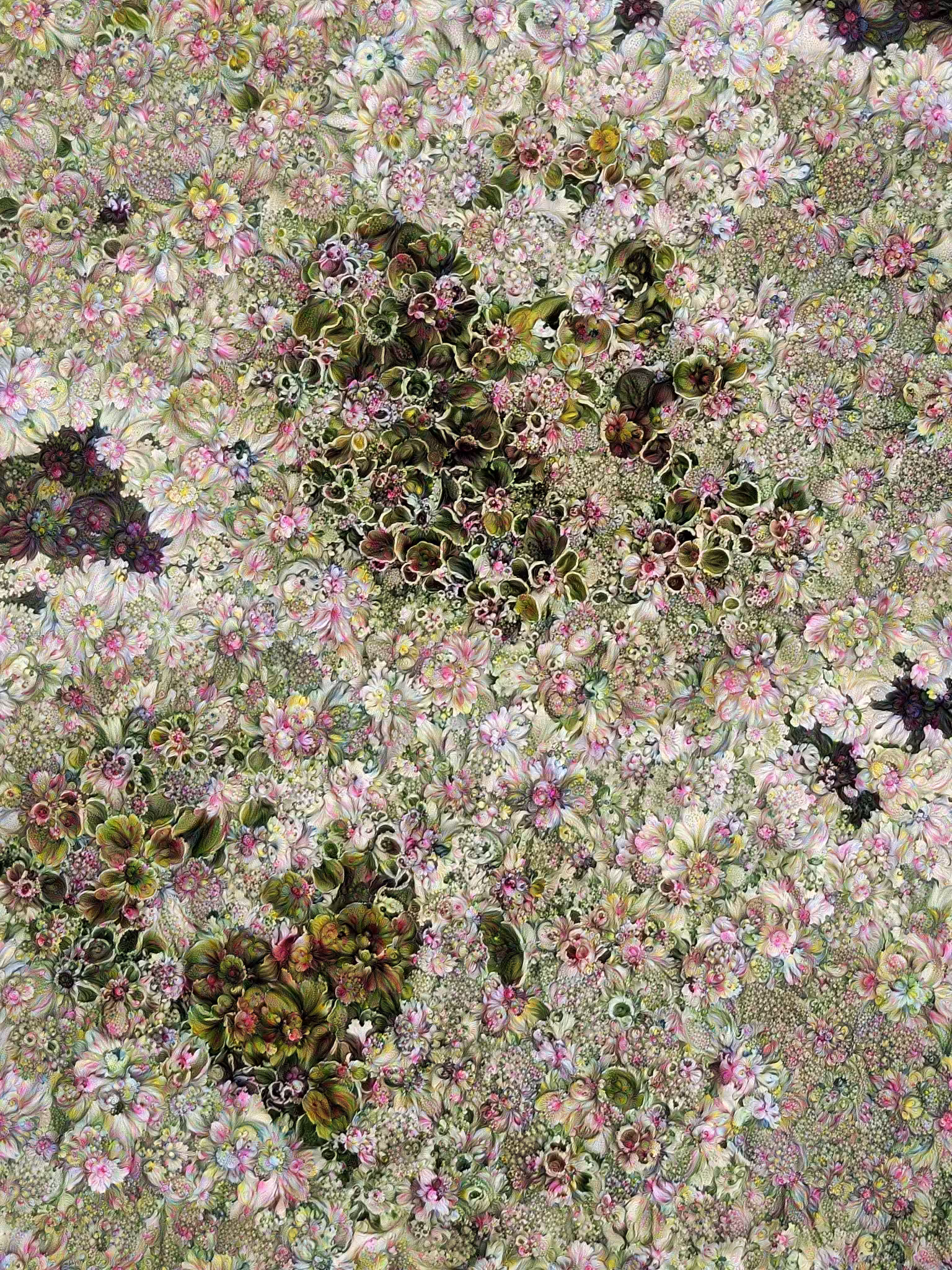 Floral Lichen #2