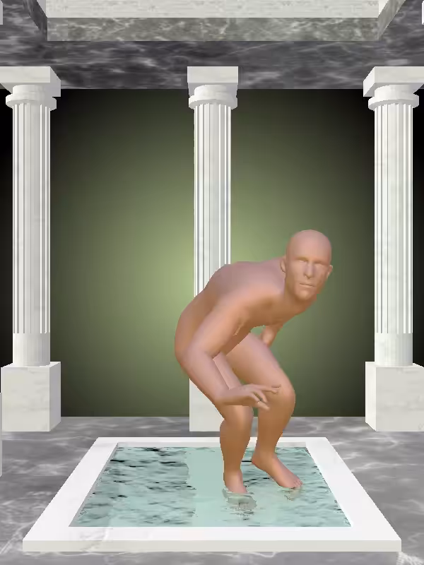 HeavenComputer: The Sneaky Metallic Brick Man #6370